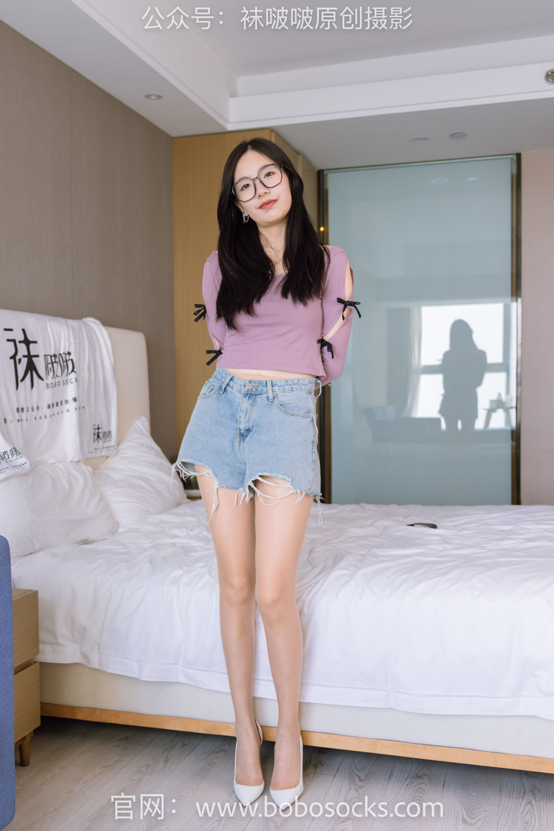 BoBoSocks袜啵啵 No.162 小甜豆-高跟鞋、肉丝、裸足_第1张
