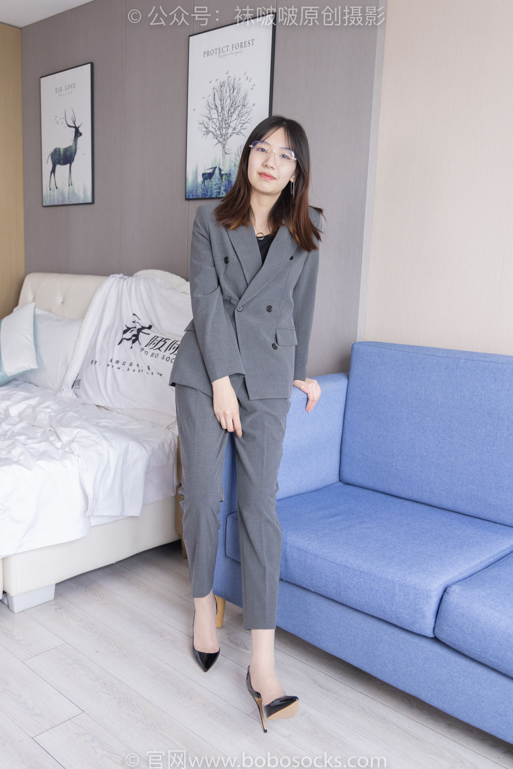 BoBoSocks袜啵啵 No.172 小甜豆-高跟鞋、肉丝、ol风_第1张