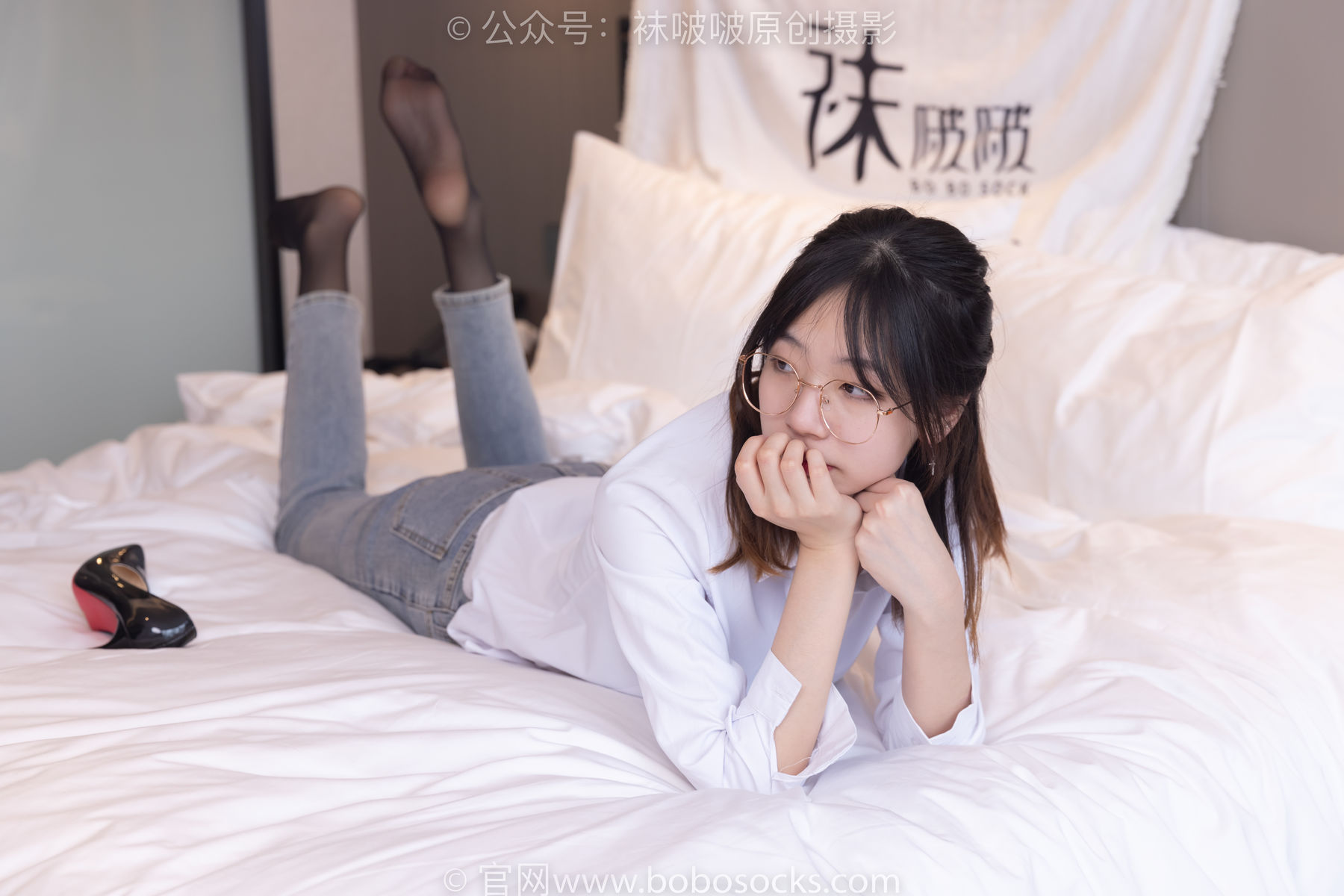 BoBoSocks袜啵啵 No.181 小甜豆-高跟鞋、黑丝、裤里丝_第3张