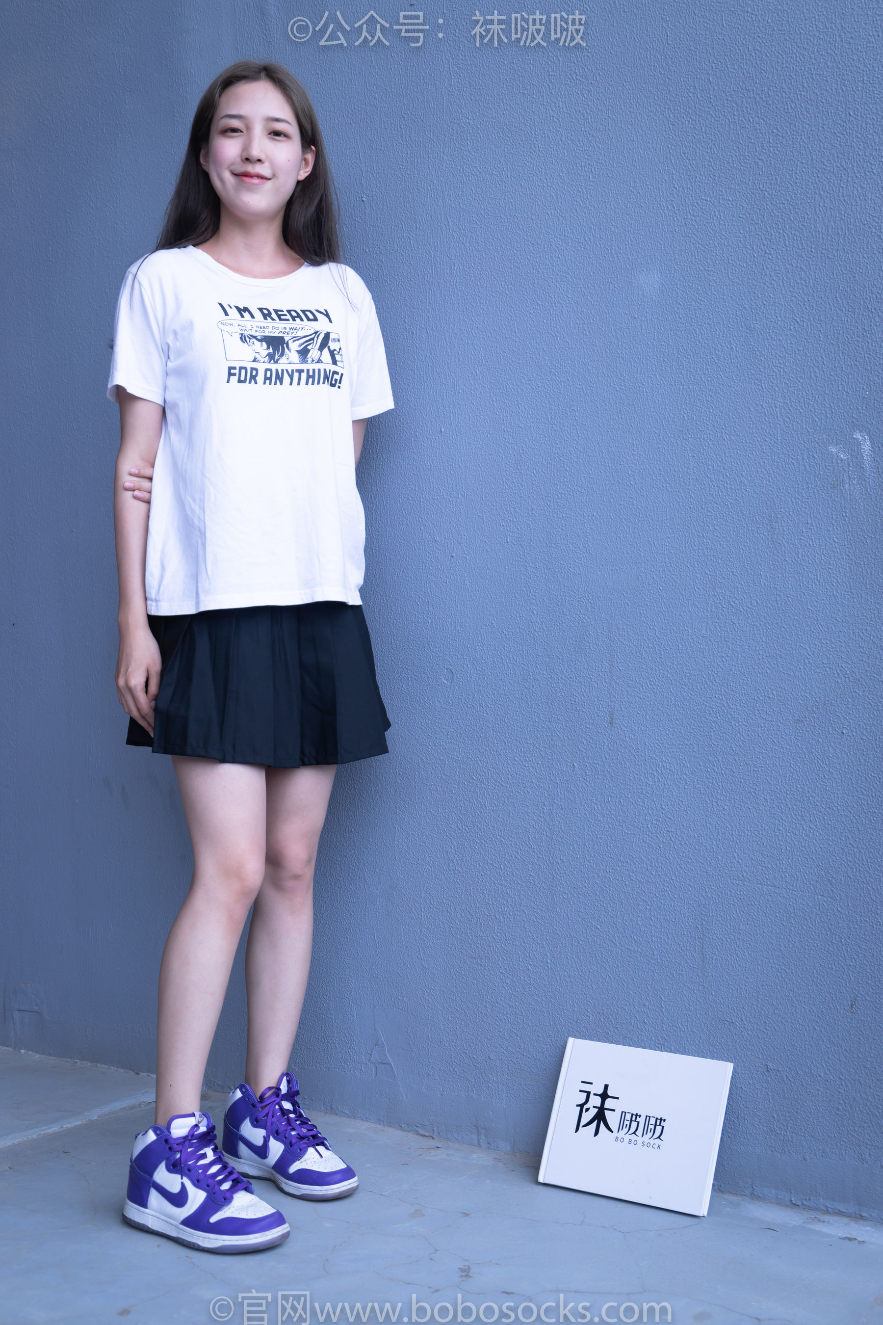 BoBoSocks袜啵啵 积分限定作品002 泡芙- AJ、白色棉质船袜、裸足_第3张