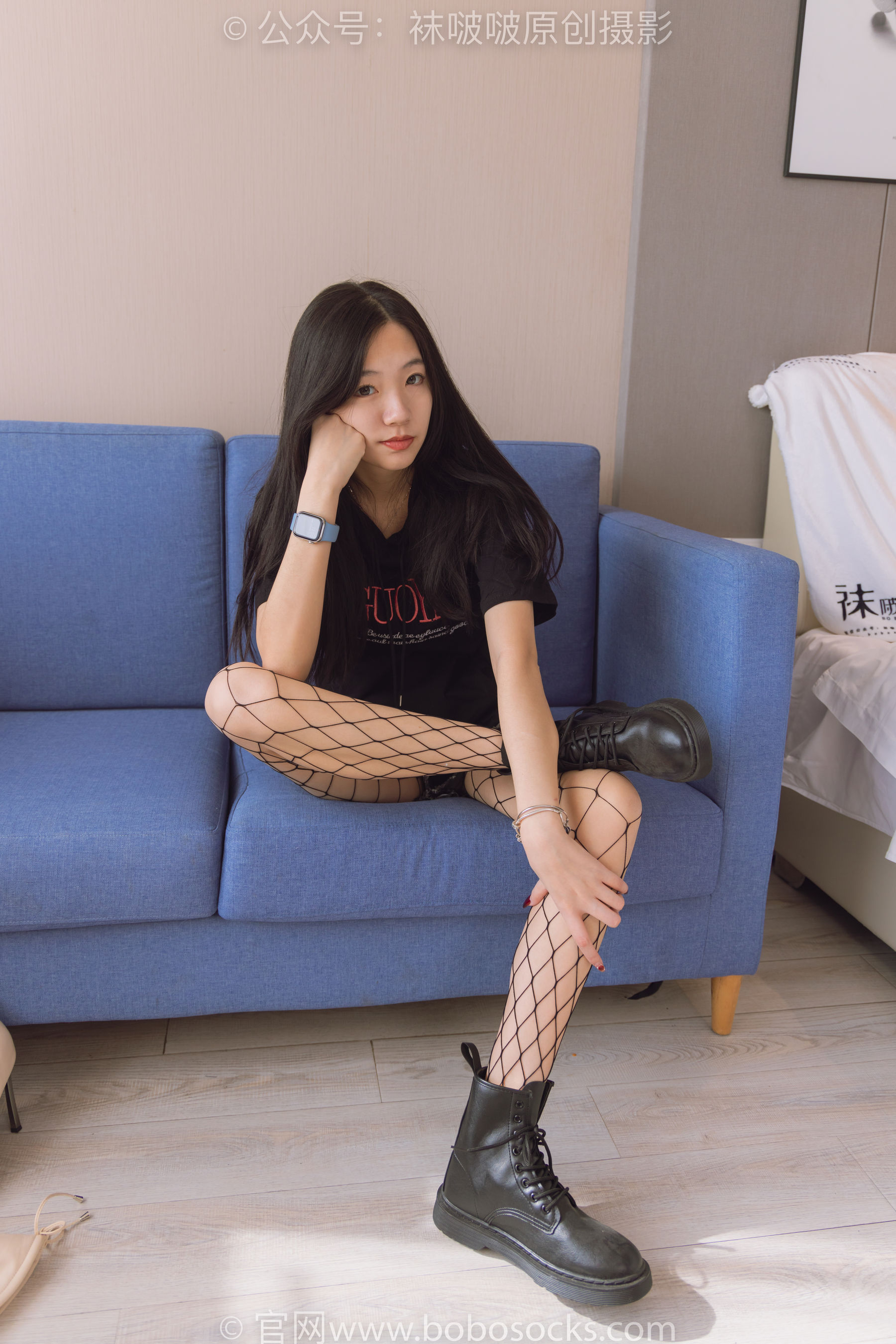 BoBoSocks袜啵啵 No.203 三双靴子、黑丝、网袜_第3张