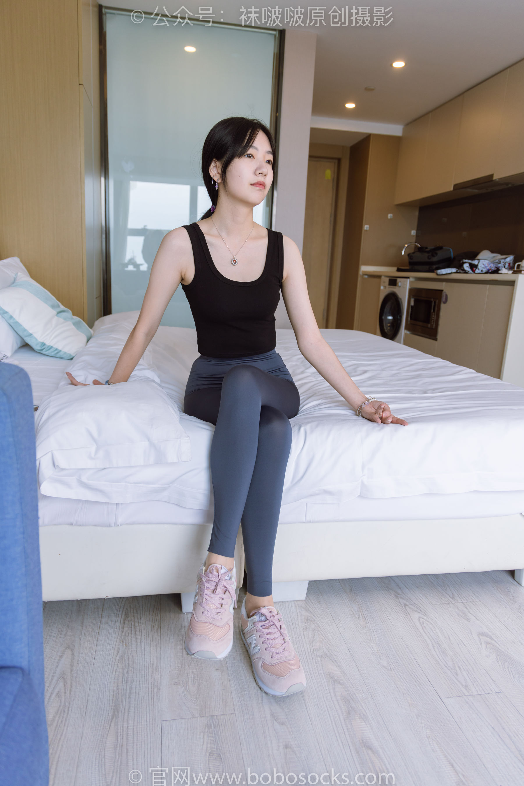 BoBoSocks袜啵啵 No.212 小甜豆 -运动鞋、肉丝、瑜伽裤裤里丝_第2张