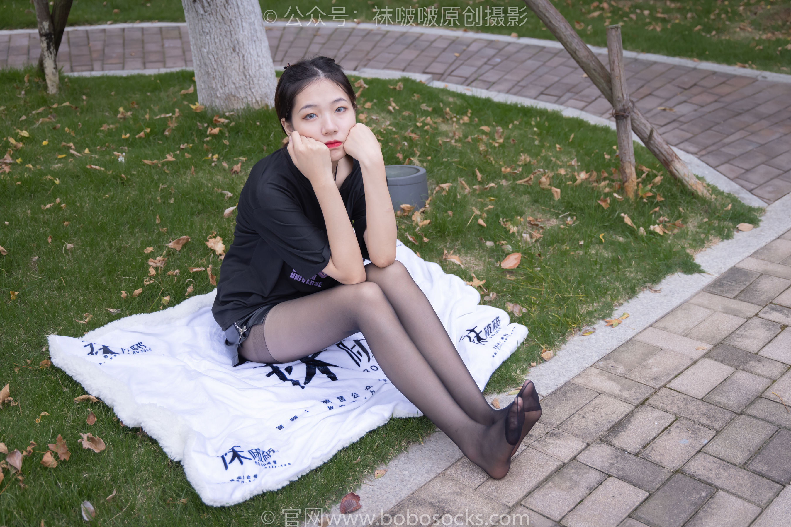 BoBoSocks袜啵啵 No.221 小甜豆-马丁靴、黑丝_第5张