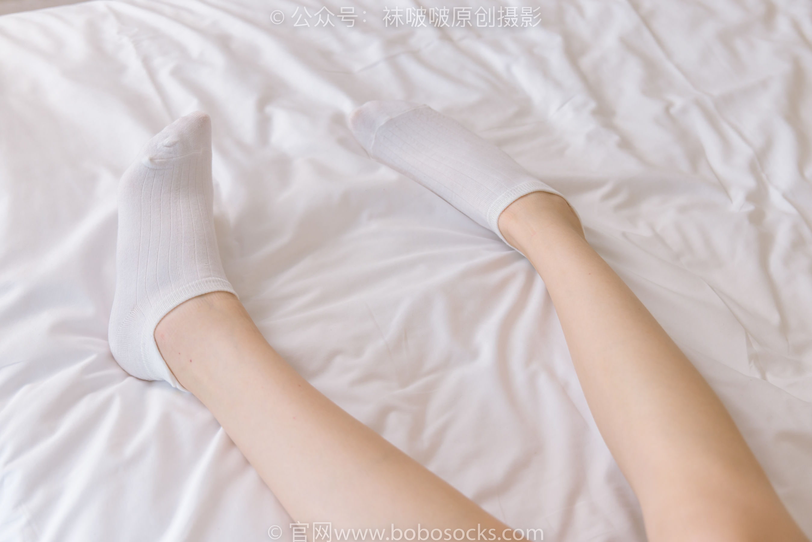 BoBoSocks袜啵啵 No.222 小甜豆-长靴、白棉袜、裸足_第3张