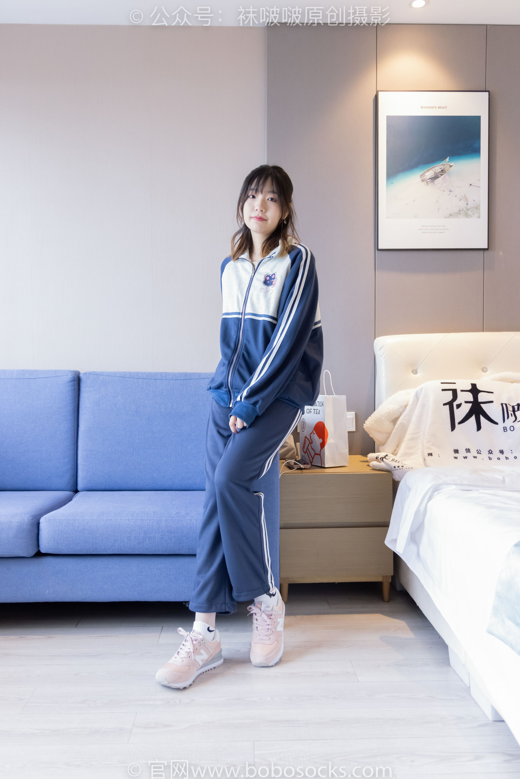 BoBoSocks袜啵啵 No.226 小甜豆-运动鞋、白棉袜、白丝_第1张