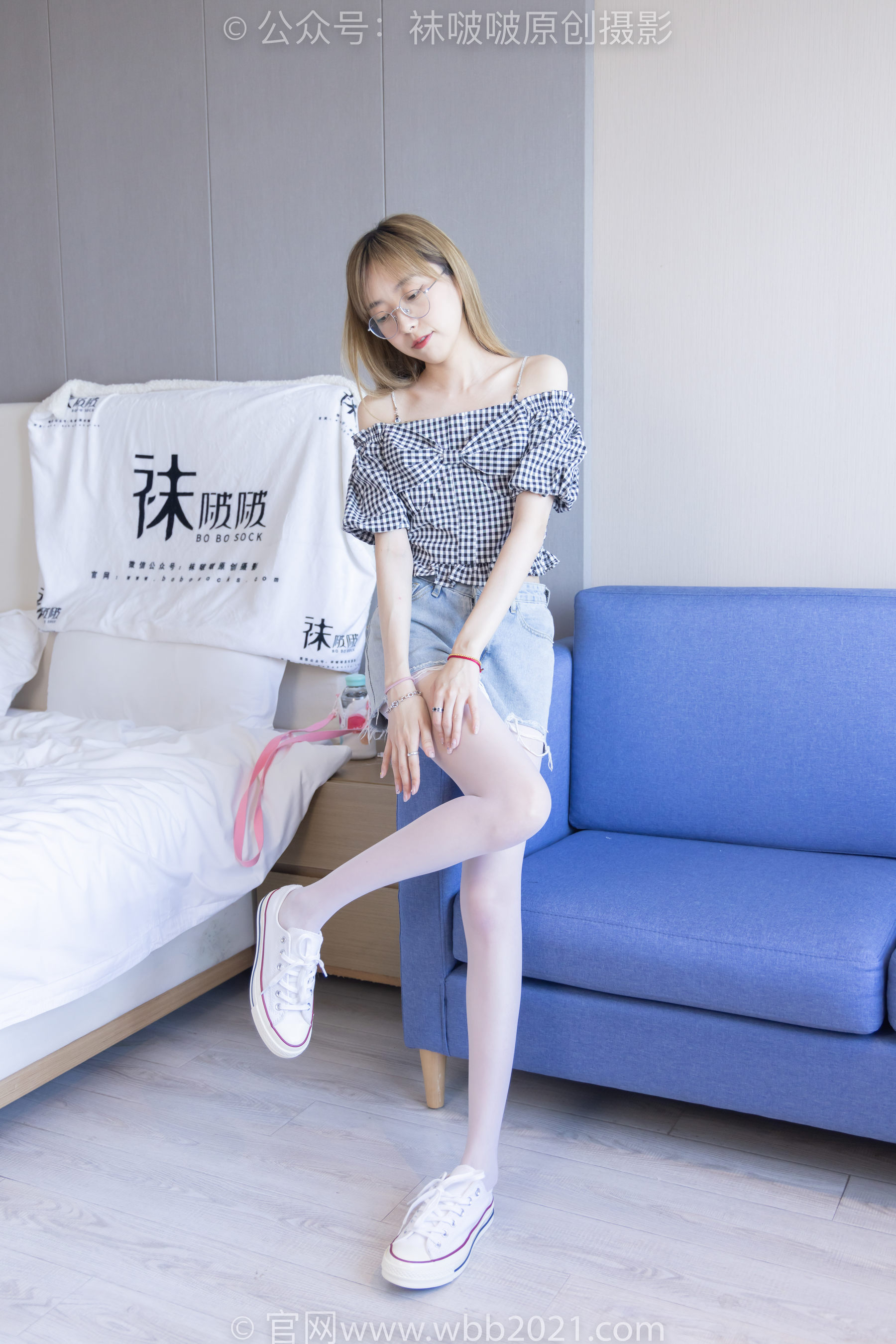 BoBoSocks袜啵啵 No.234 稚予-板鞋、白丝_第1张
