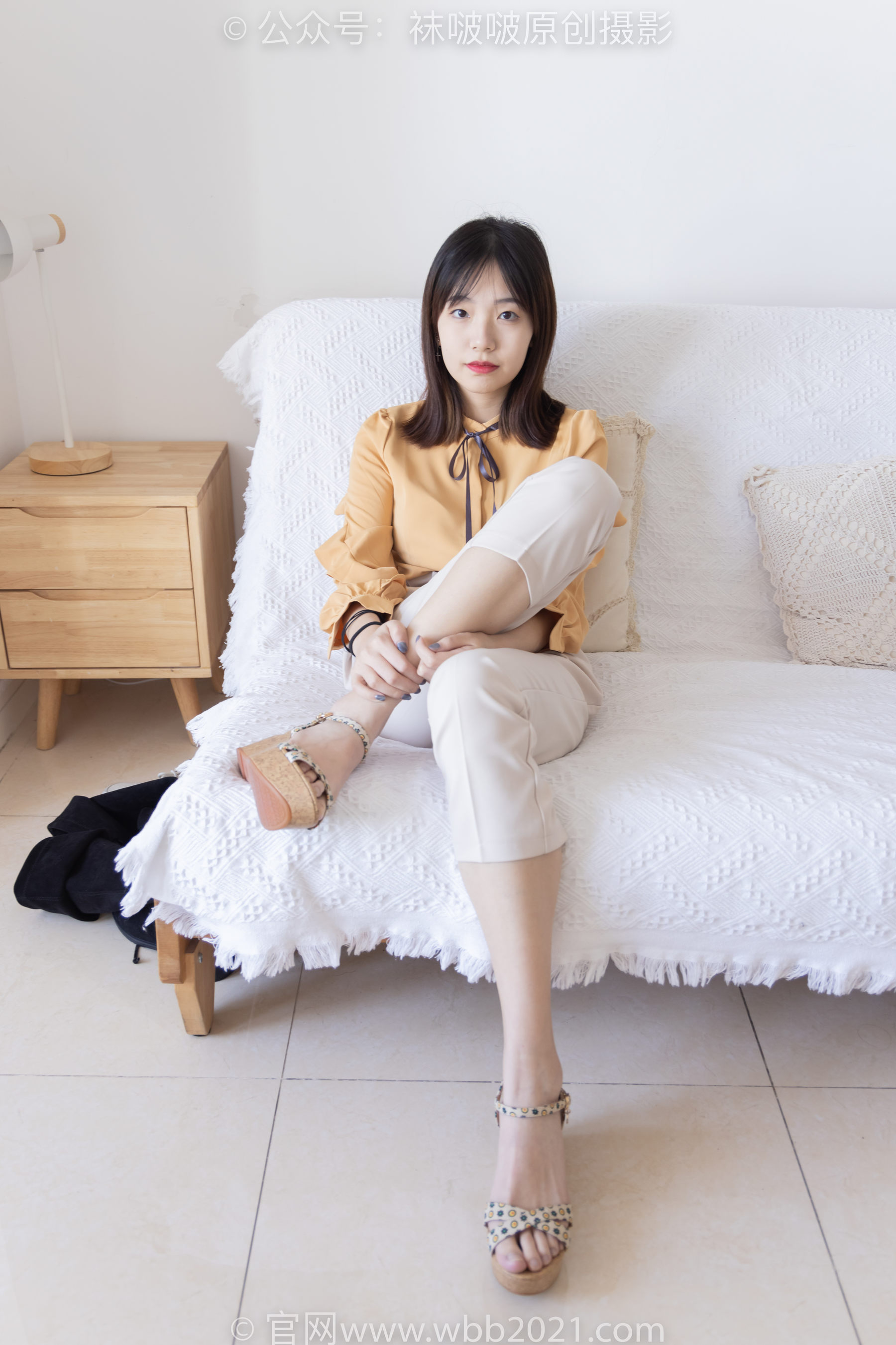 BoBoSocks袜啵啵 No.240 小甜豆-三双高跟鞋、肉丝、裸足_第1张