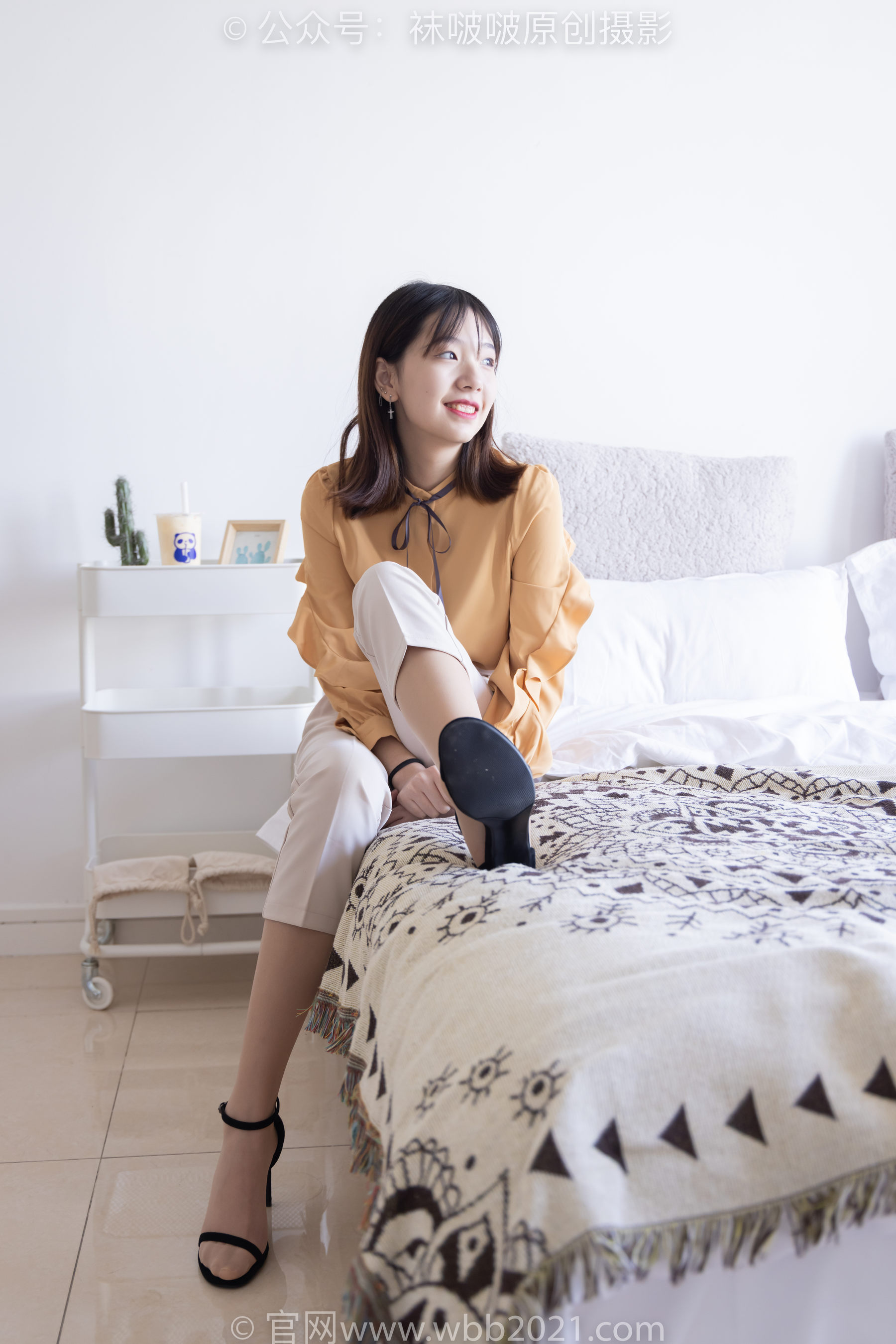 BoBoSocks袜啵啵 No.240 小甜豆-三双高跟鞋、肉丝、裸足_第3张