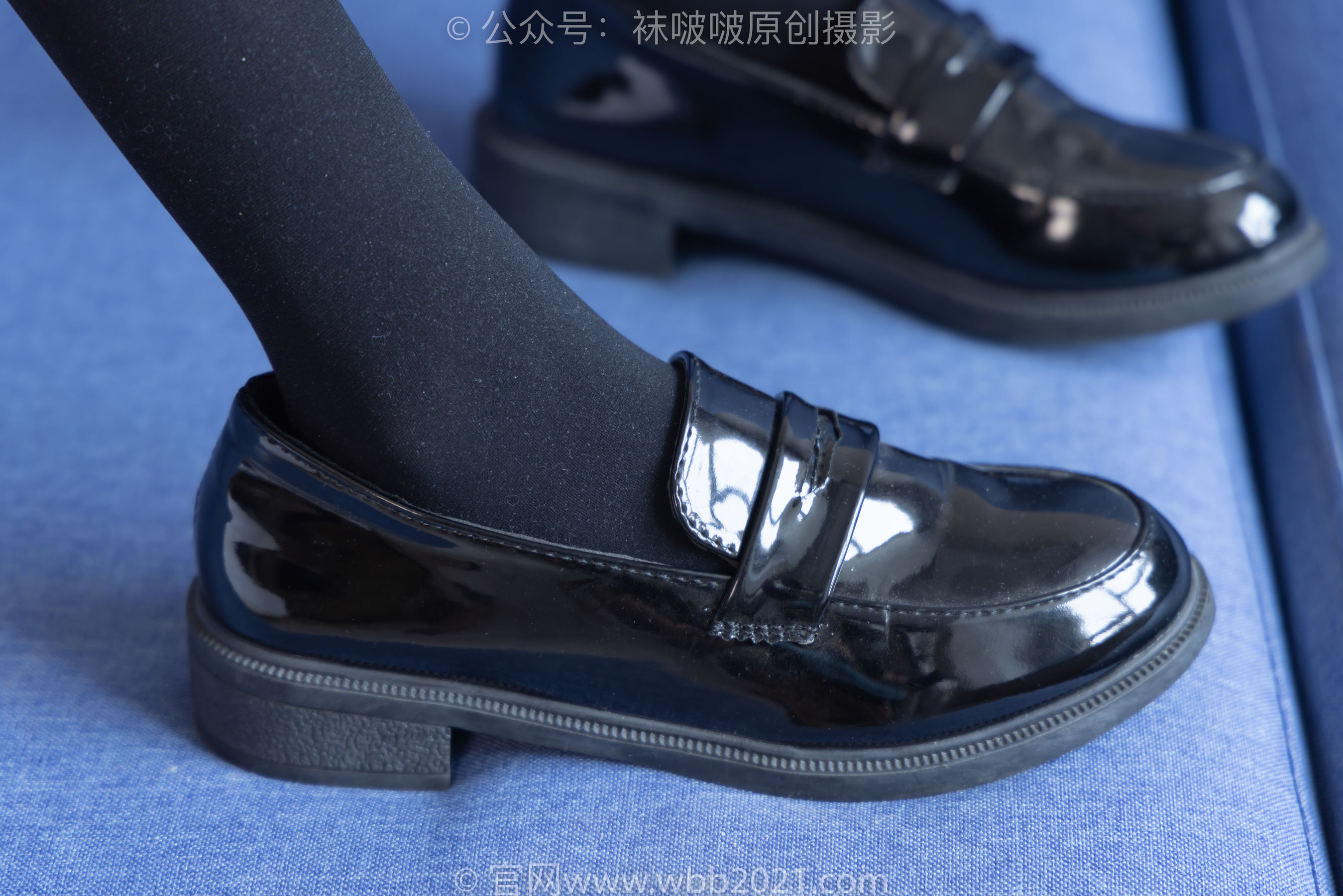 BoBoSocks袜啵啵 No.255 稚予 -皮鞋、厚黑丝_第1张