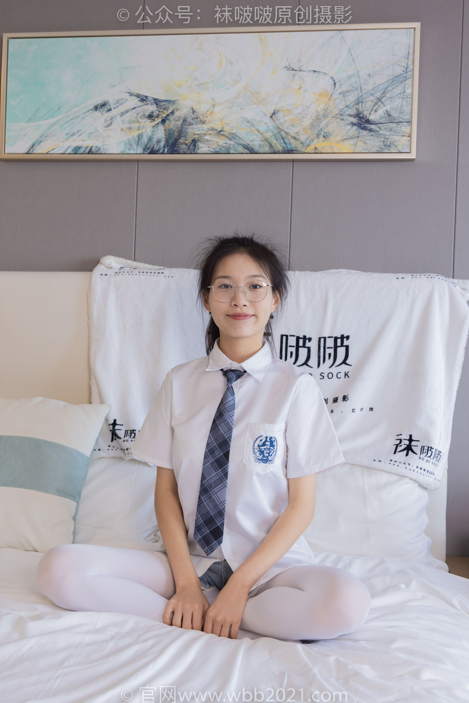 BoBoSocks袜啵啵 No.276 芝士 -皮鞋、厚白丝、裸足_第5张