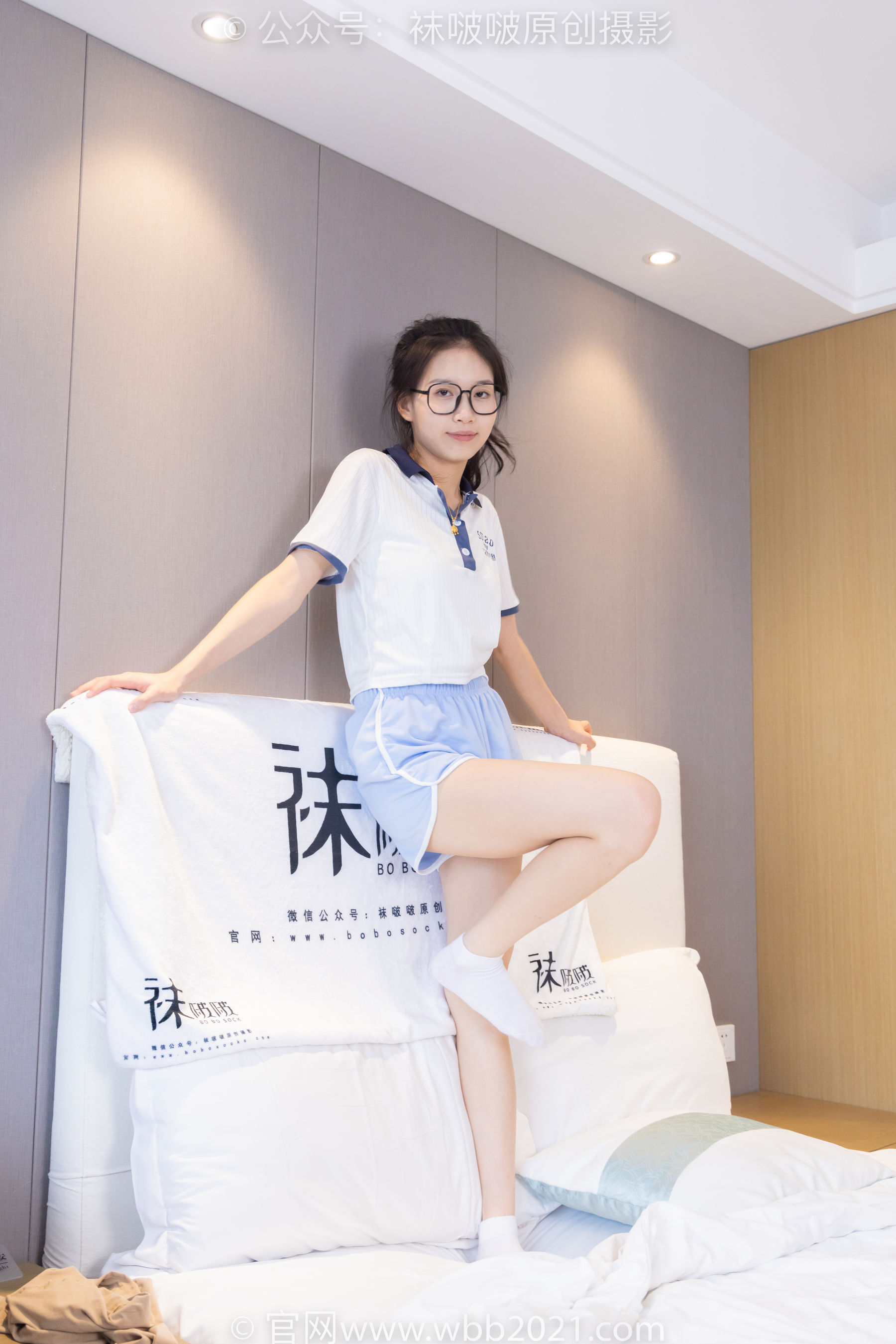 BoBoSocks袜啵啵 No.294 芝士 -白棉袜、裸足_第5张