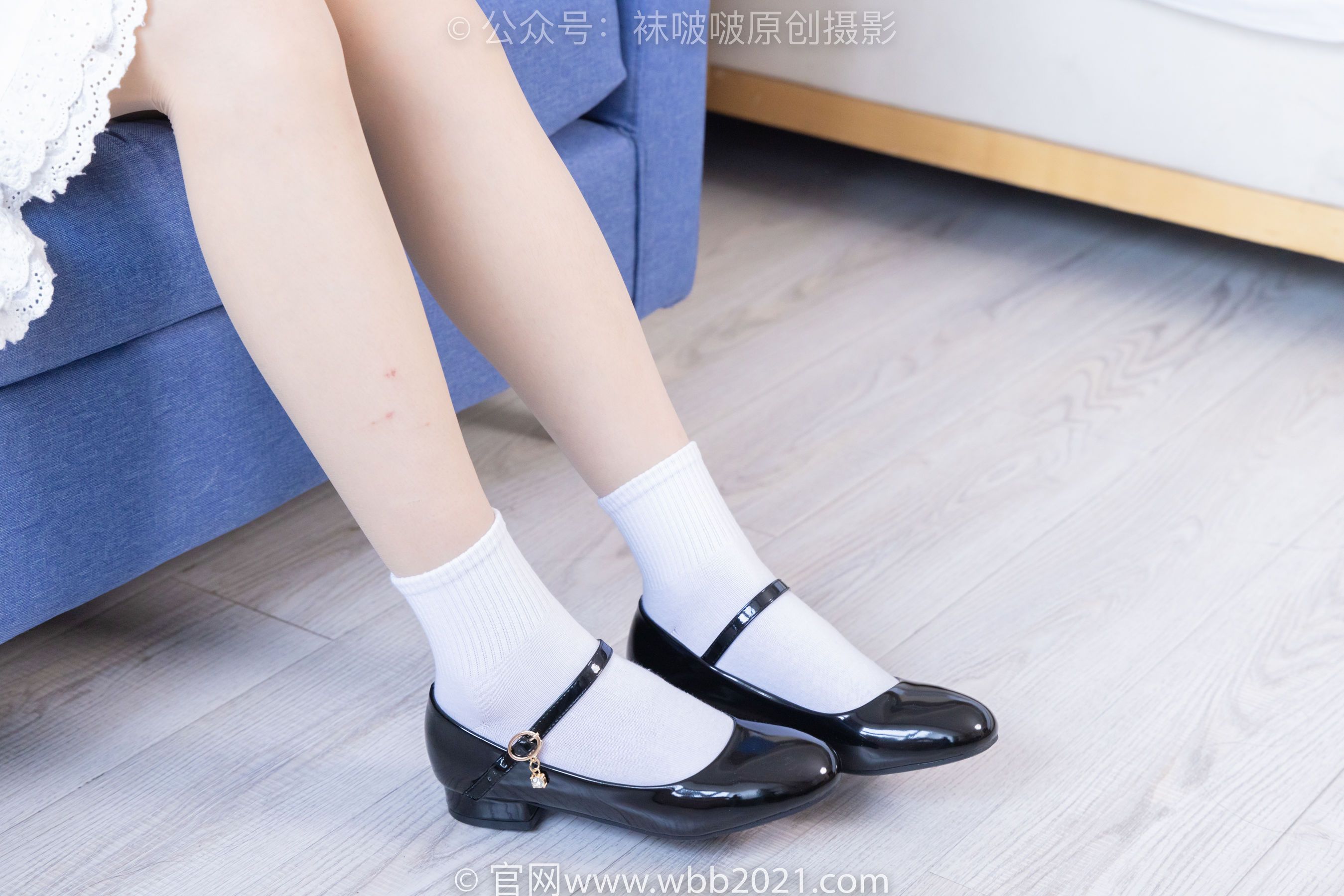 BoBoSocks袜啵啵 No.303 芝士 -皮鞋、厚肉丝、白棉袜、薄肉丝_第3张