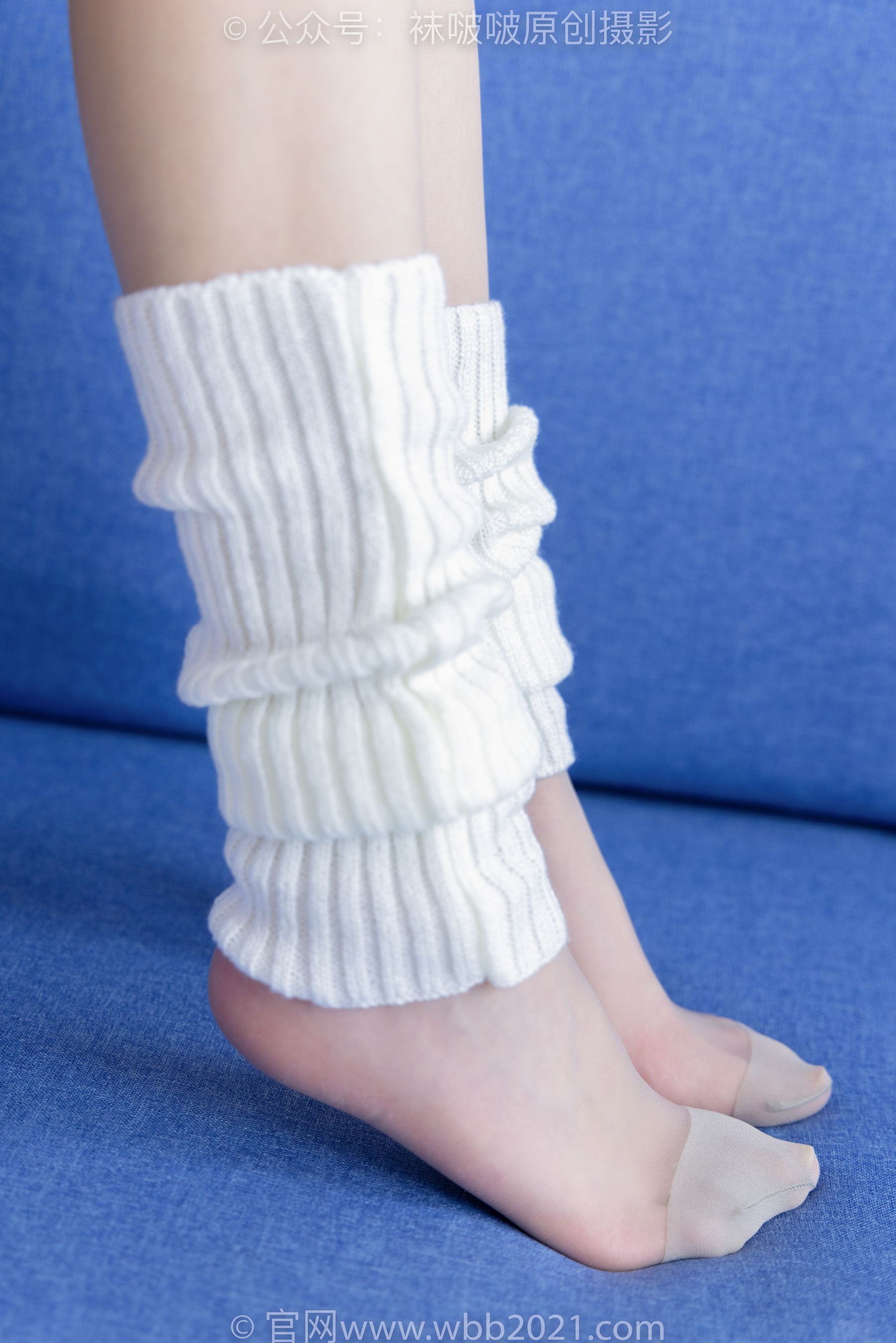 BoBoSocks袜啵啵 No.305 小甜豆 -运动鞋、人字拖、袜套、油亮白丝_第5张