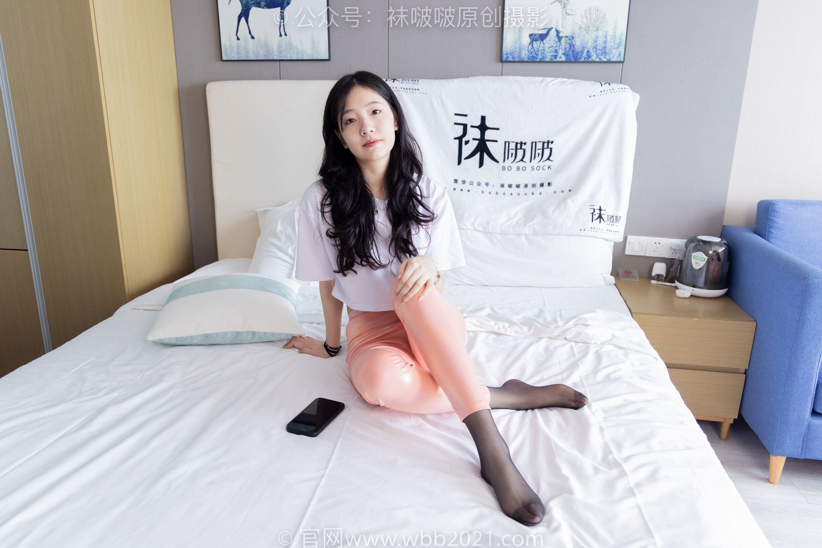 BoBoSocks袜啵啵 No.323 小甜豆 -高跟长靴、黑丝、瑜伽裤裤里丝_第3张