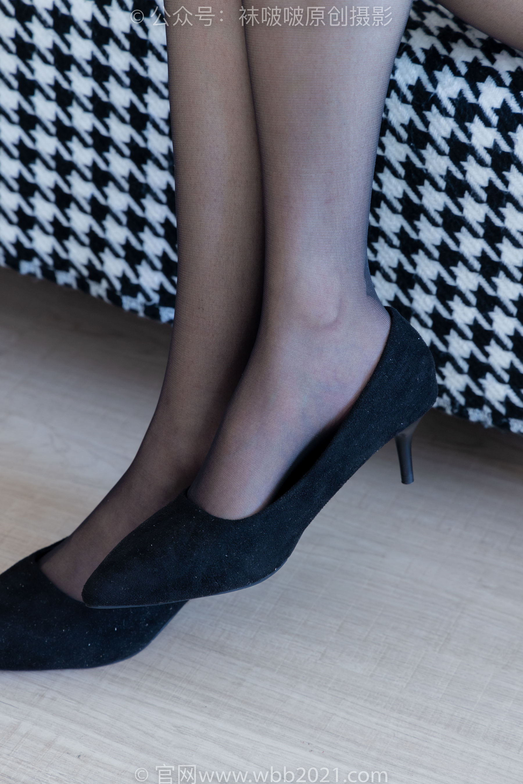 BoBoSocks袜啵啵 No.327 雪糕 -高跟鞋、黑丝、ol风_第2张