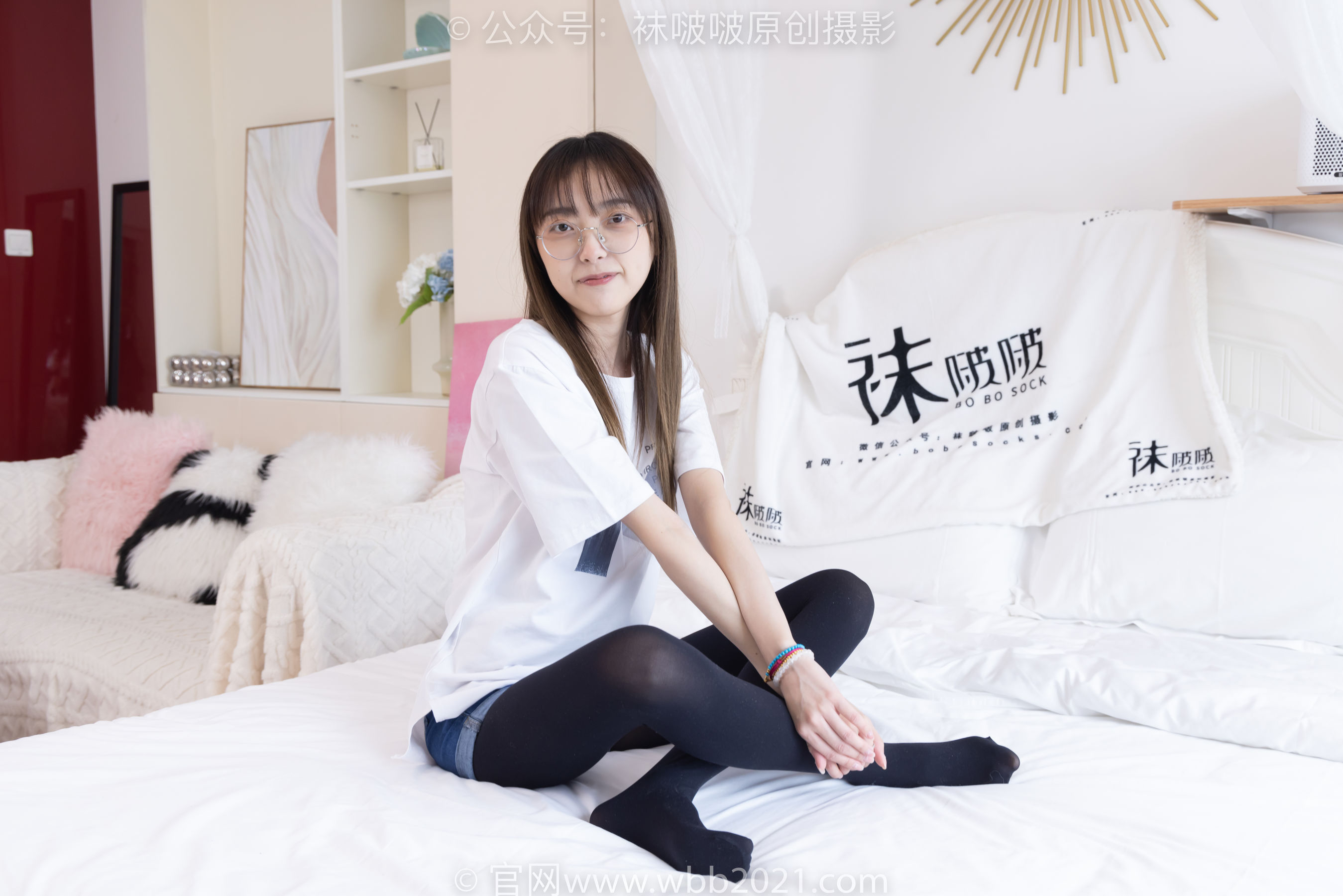 BoBoSocks袜啵啵 No.330 稚予 -高跟鞋、厚黑丝_第3张