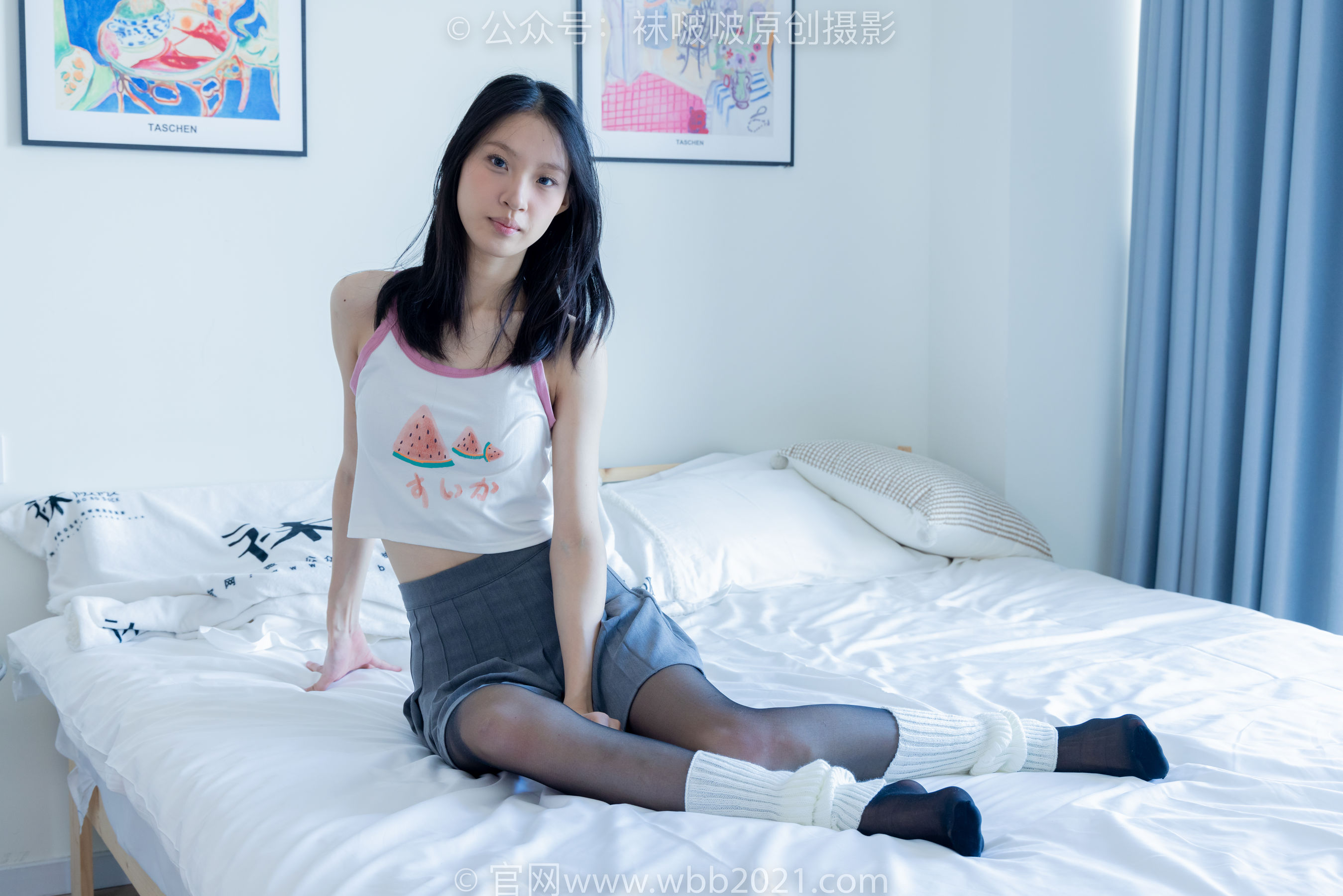 BoBoSocks袜啵啵 No.333 雪糕 -板鞋、白棉袜、黑丝、堆堆袜套_第4张