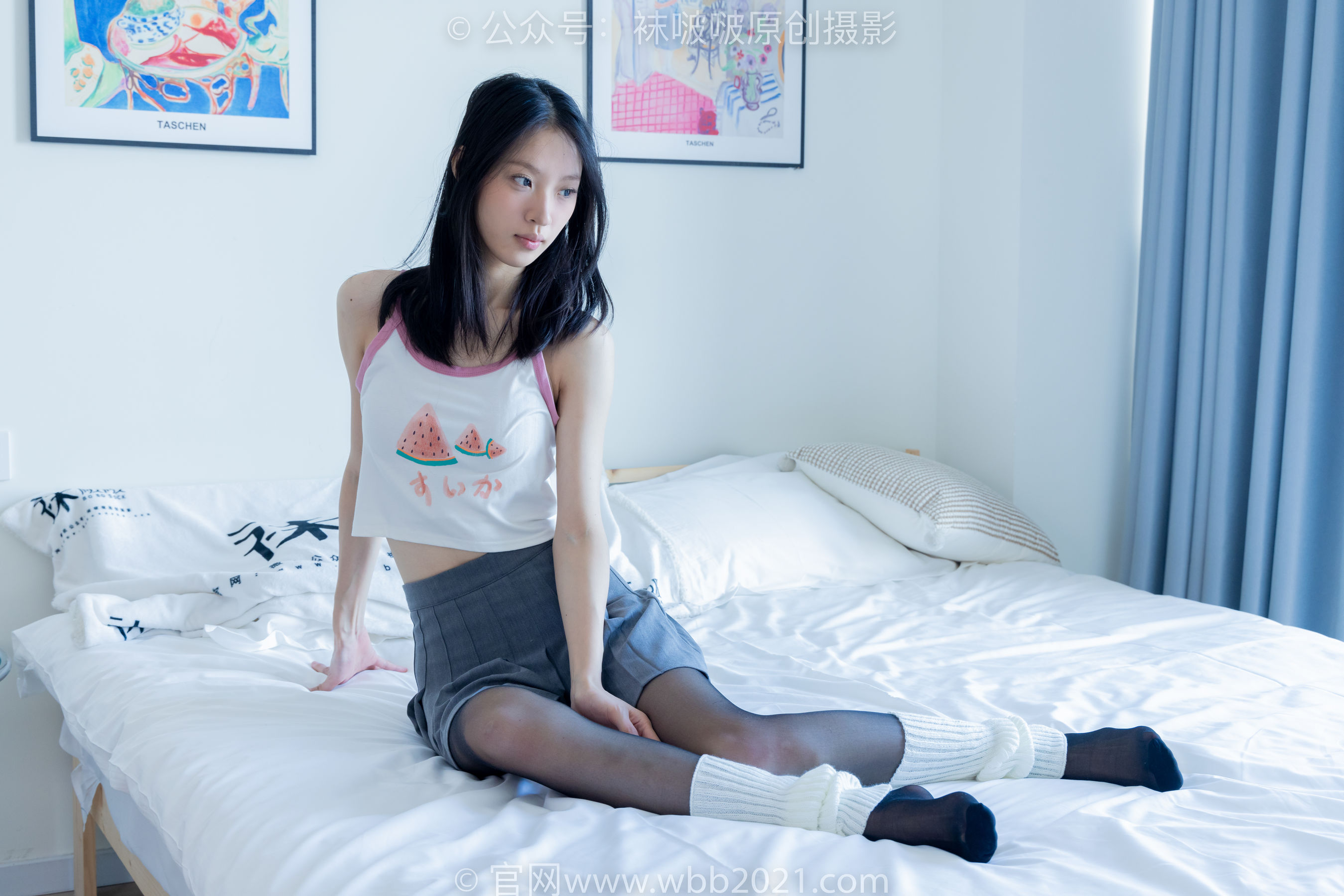 BoBoSocks袜啵啵 No.333 雪糕 -板鞋、白棉袜、黑丝、堆堆袜套_第5张