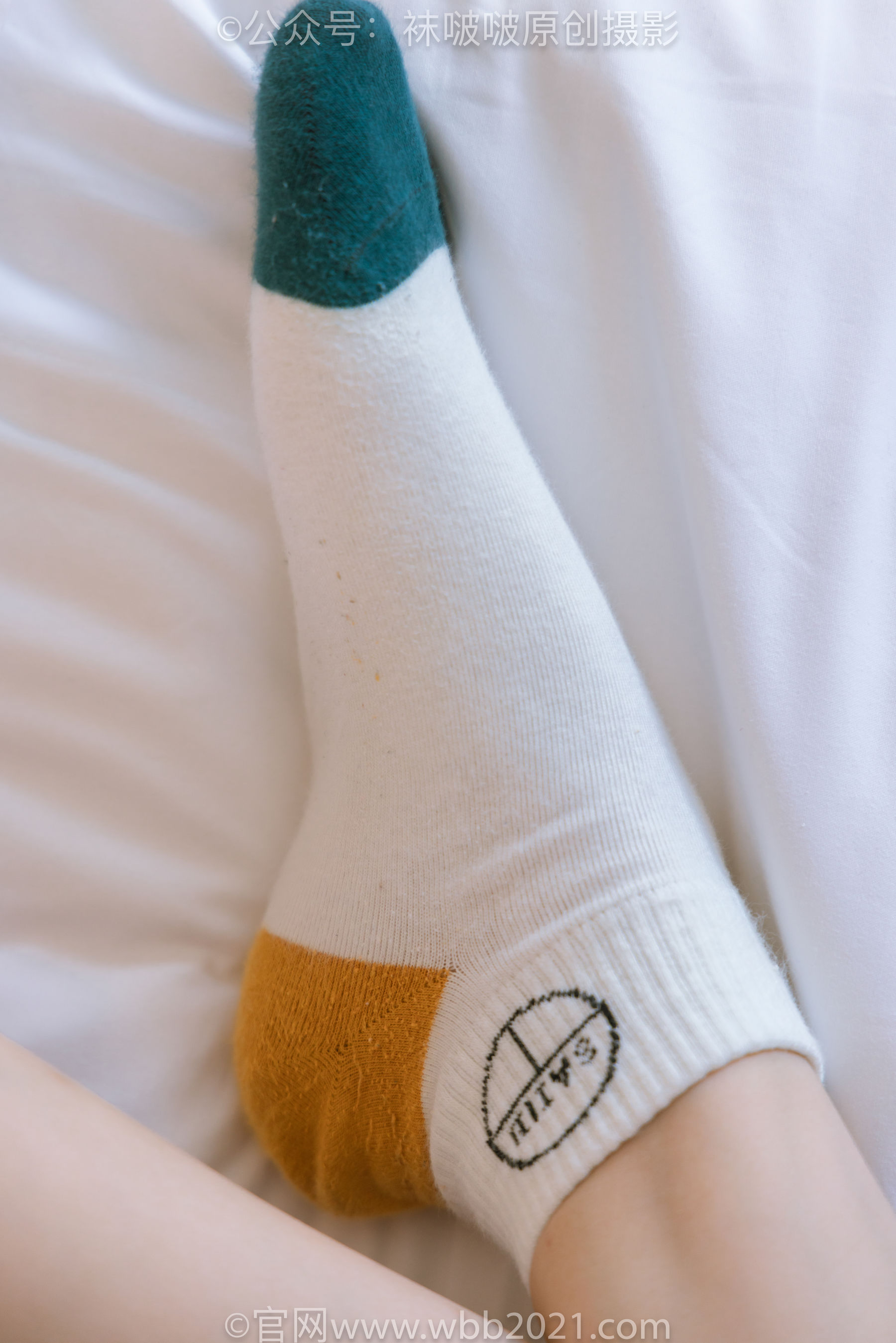BoBoSocks袜啵啵 No.336 小甜豆 -校服、帆布鞋、白棉袜、裸足_第3张