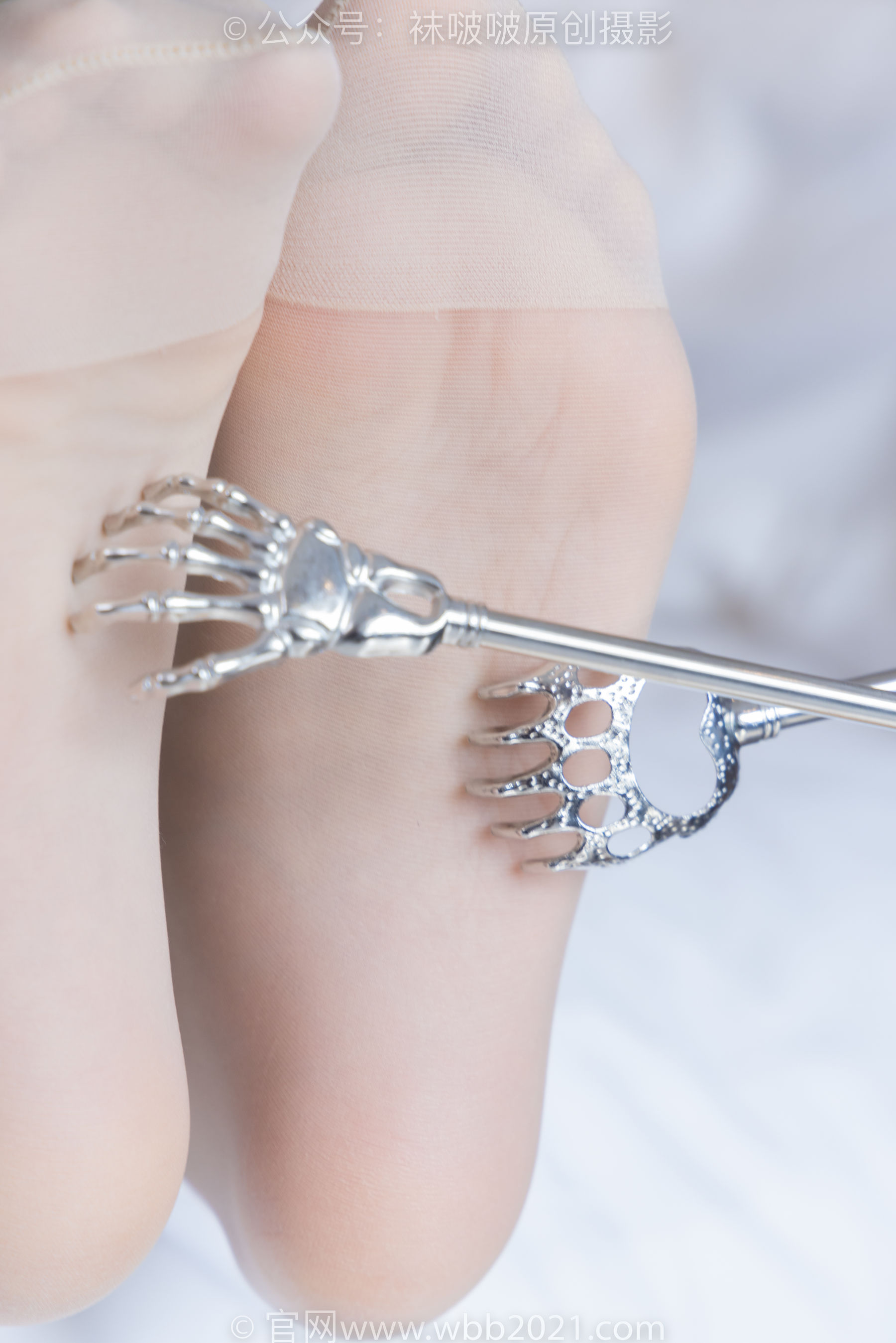 BoBoSocks袜啵啵 No.342 奶油 -平底鞋、肉丝、老头乐挠脚心剧情_第5张