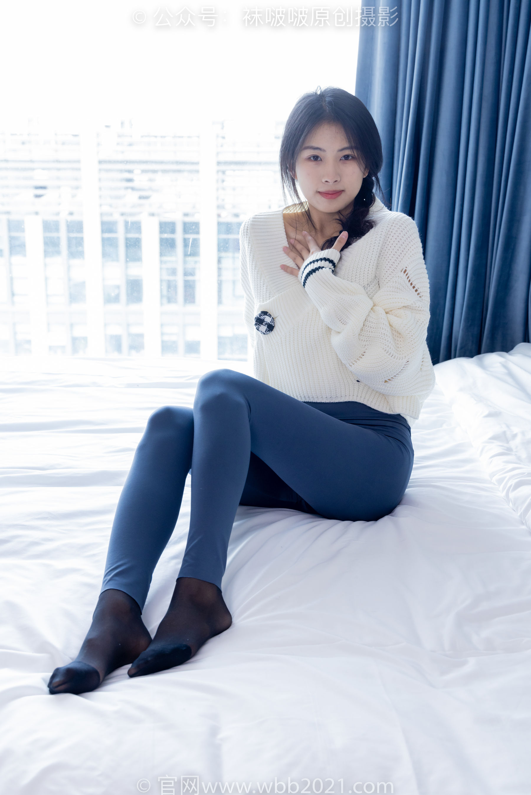 BoBoSocks袜啵啵 No.389 奶油 -长靴、高跟凉鞋、黑丝、瑜伽裤裤里丝_第1张