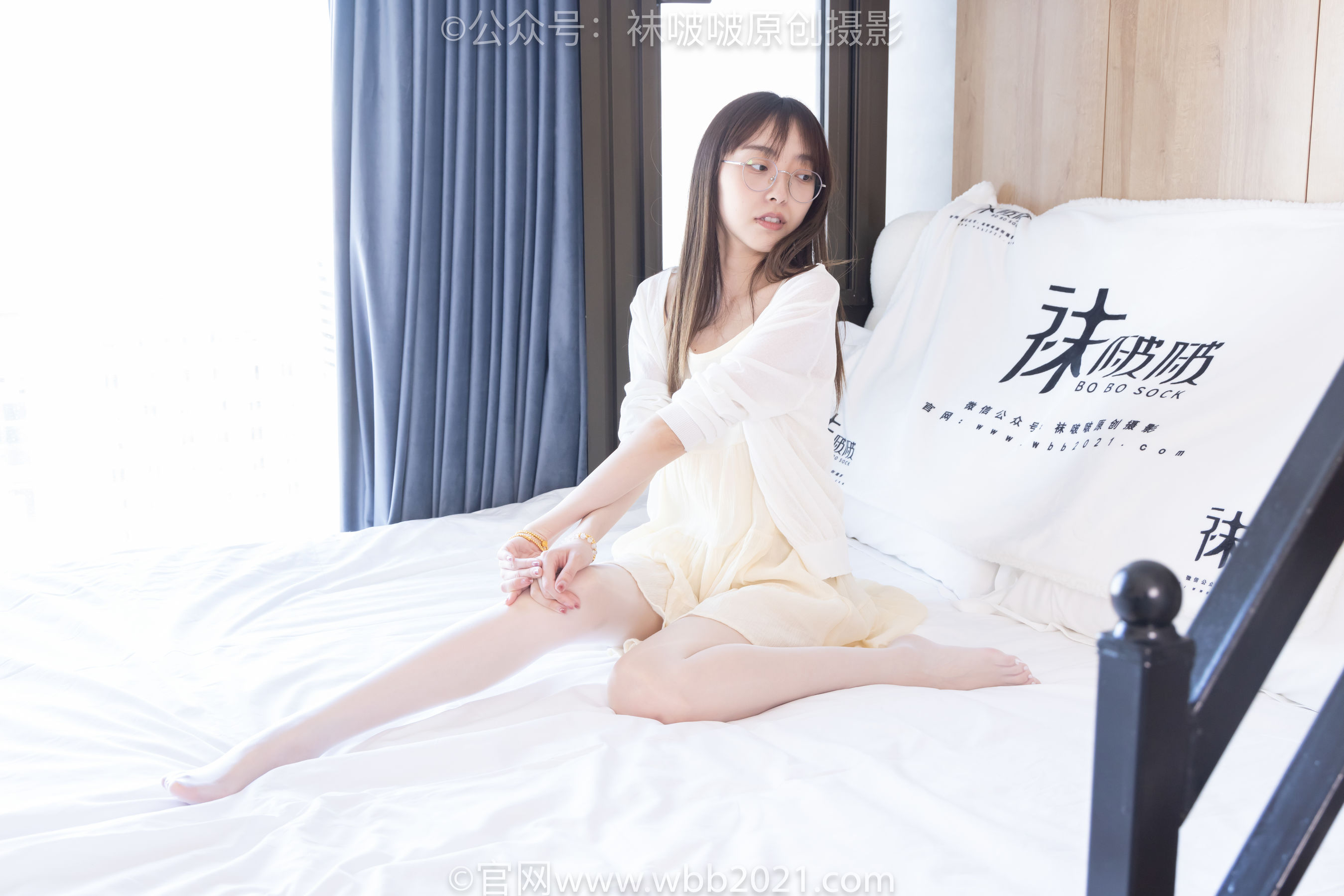 BoBoSocks袜啵啵 No.391 稚予 -两双高跟鞋、肉丝、油亮白丝、裸足_第3张