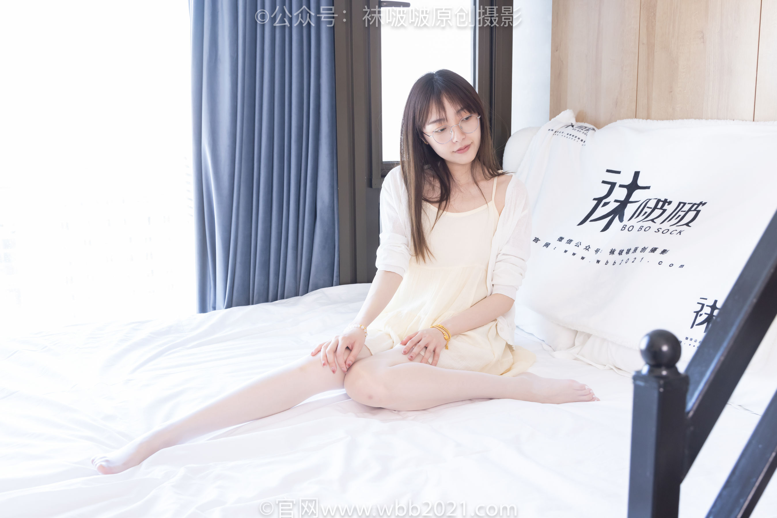 BoBoSocks袜啵啵 No.391 稚予 -两双高跟鞋、肉丝、油亮白丝、裸足_第4张