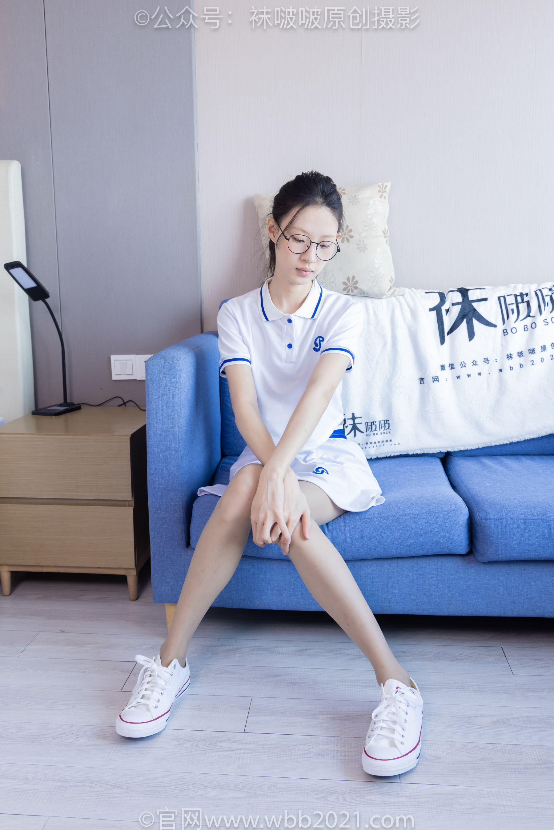 BoBoSocks袜啵啵 No.392 雪糕 -板鞋、灰丝_第4张