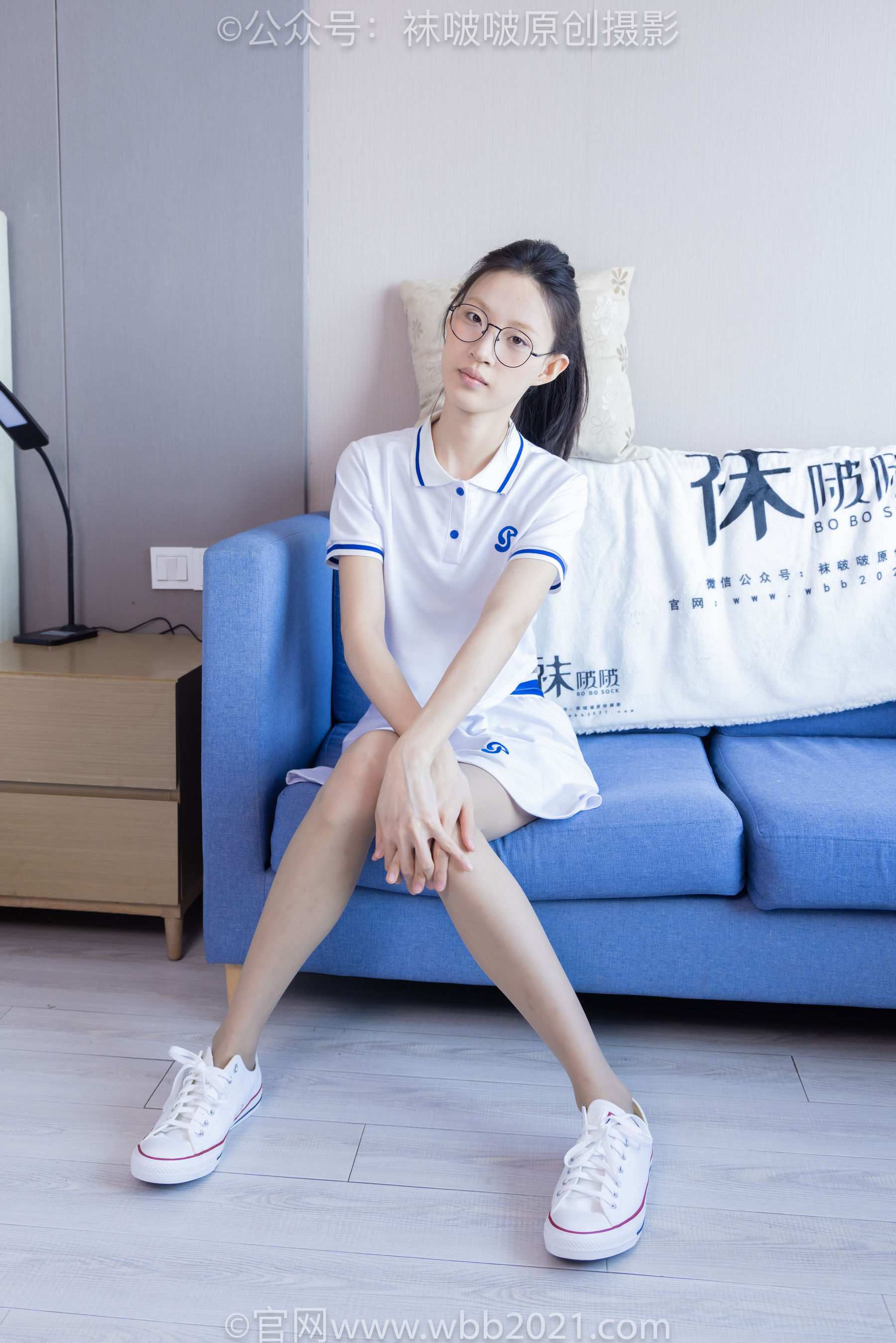 BoBoSocks袜啵啵 No.392 雪糕 -板鞋、灰丝_第5张