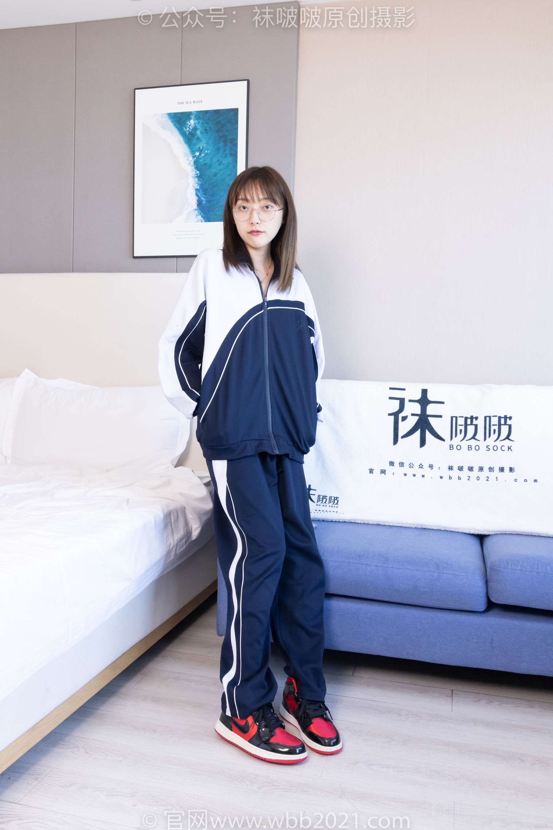 BoBoSocks袜啵啵 No.398 稚予 -板鞋、白船袜、裸足、裸足_第1张