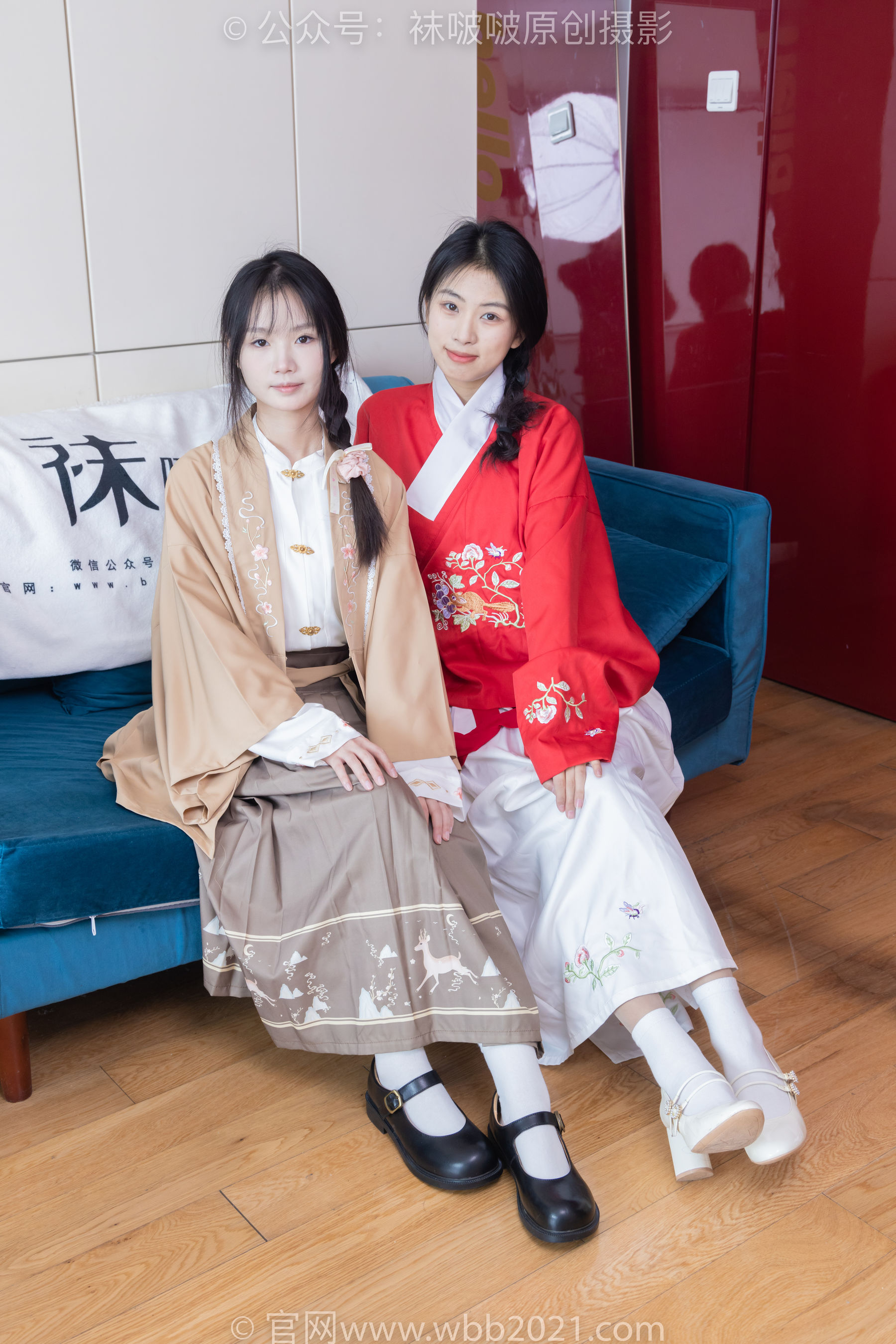 BoBoSocks袜啵啵 No.400 奶油&甜甜圈 -两双高跟鞋、白棉袜、肉丝_第1张