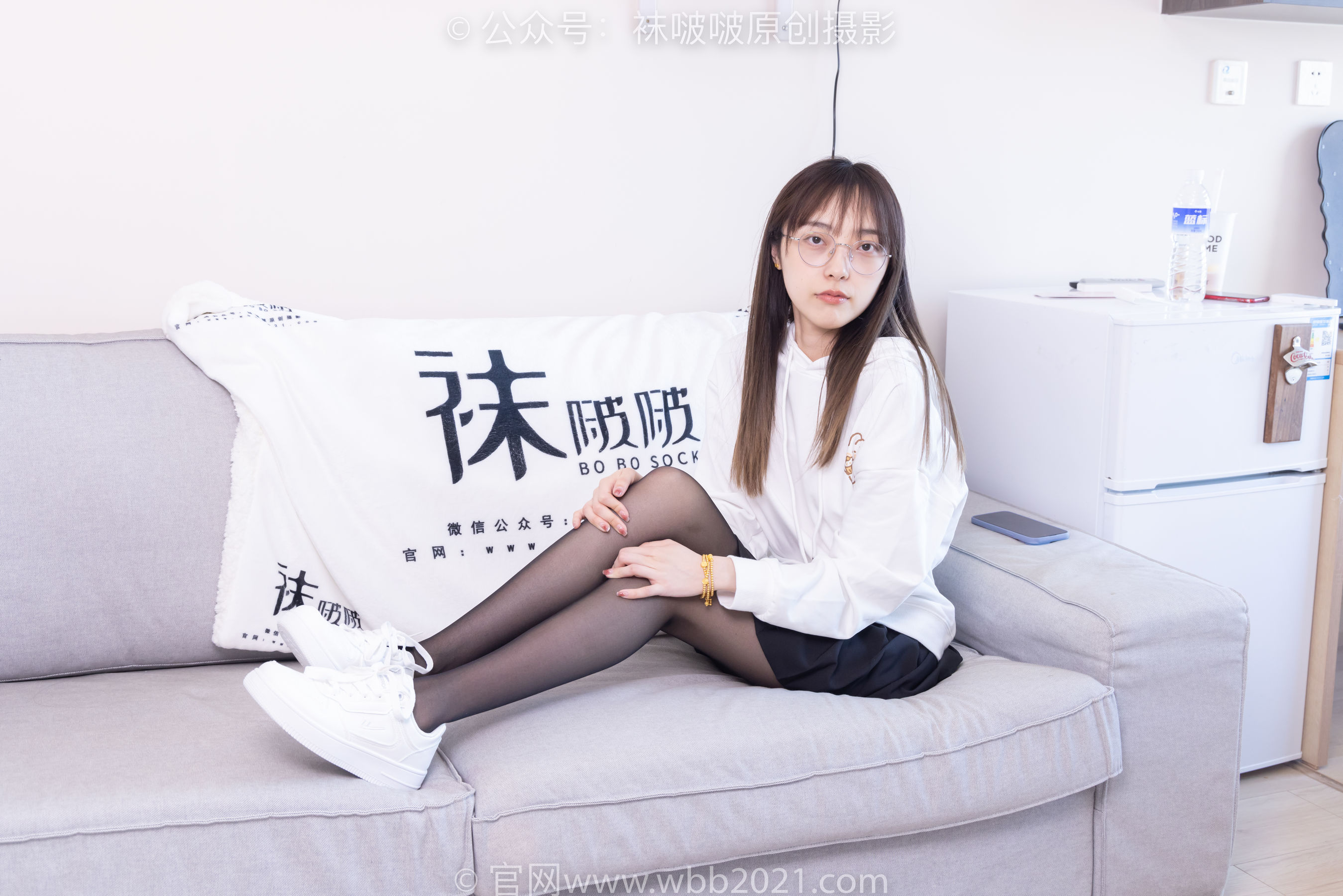 BoBoSocks袜啵啵 No.407 稚予 -板鞋、黑丝_第2张