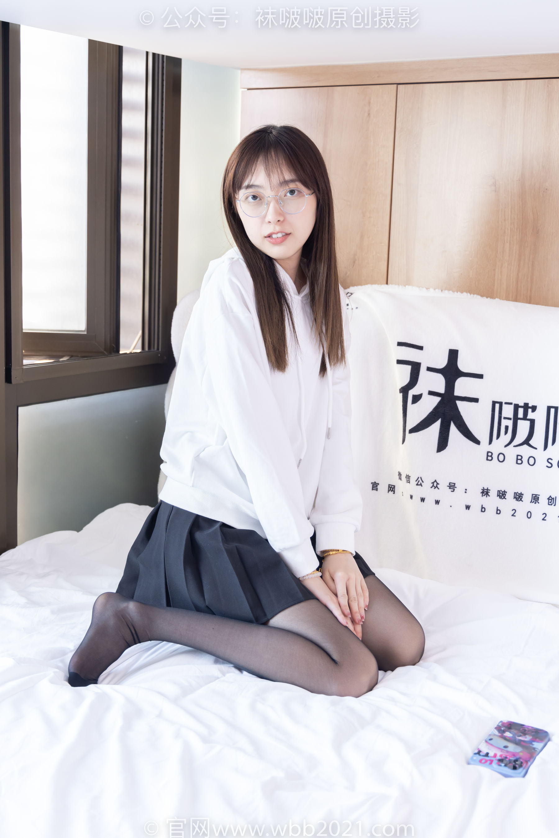 BoBoSocks袜啵啵 No.407 稚予 -板鞋、黑丝_第5张