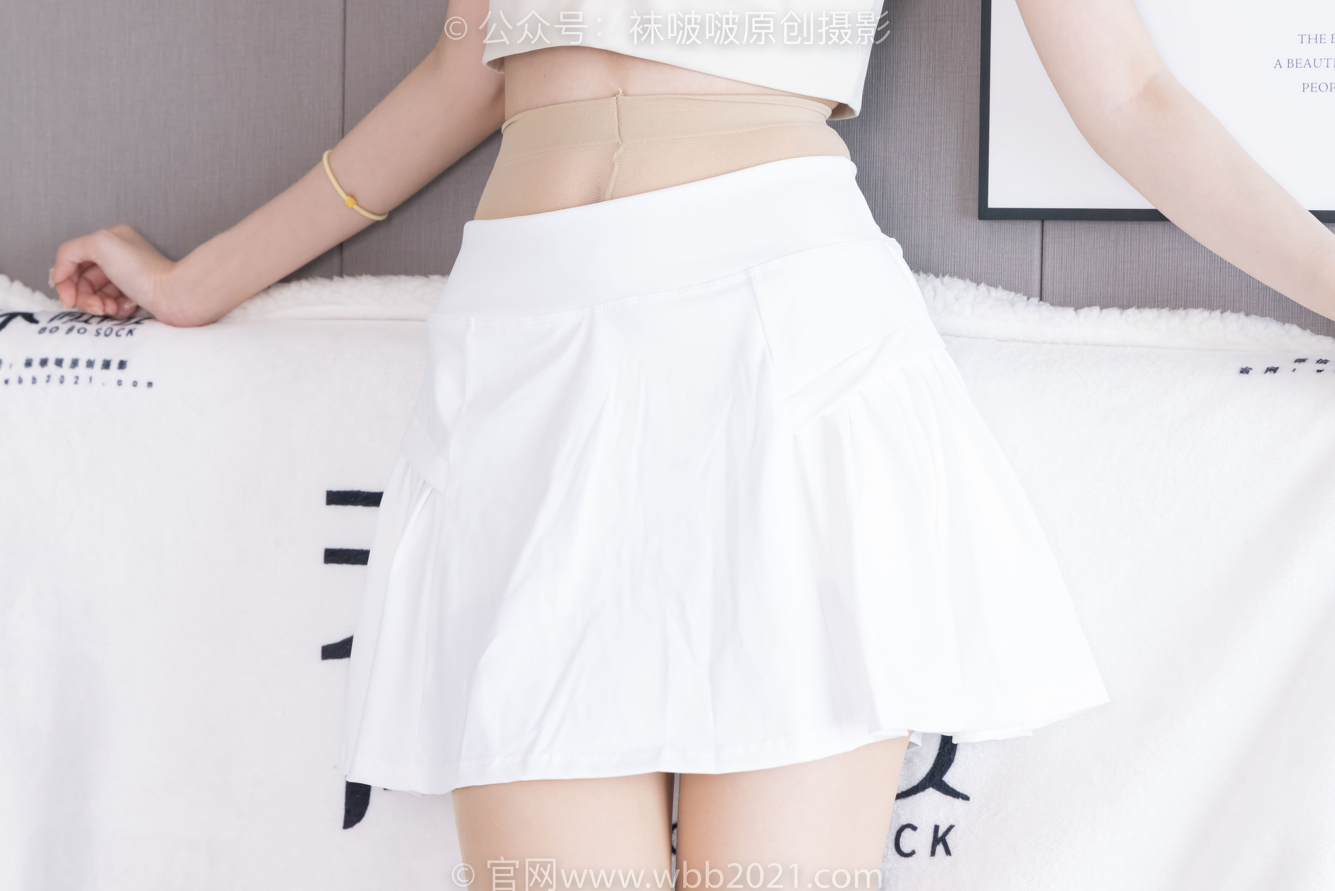 BoBoSocks袜啵啵 No.424 稚予 -运动鞋、白棉袜、肉丝、腰丝_第3张