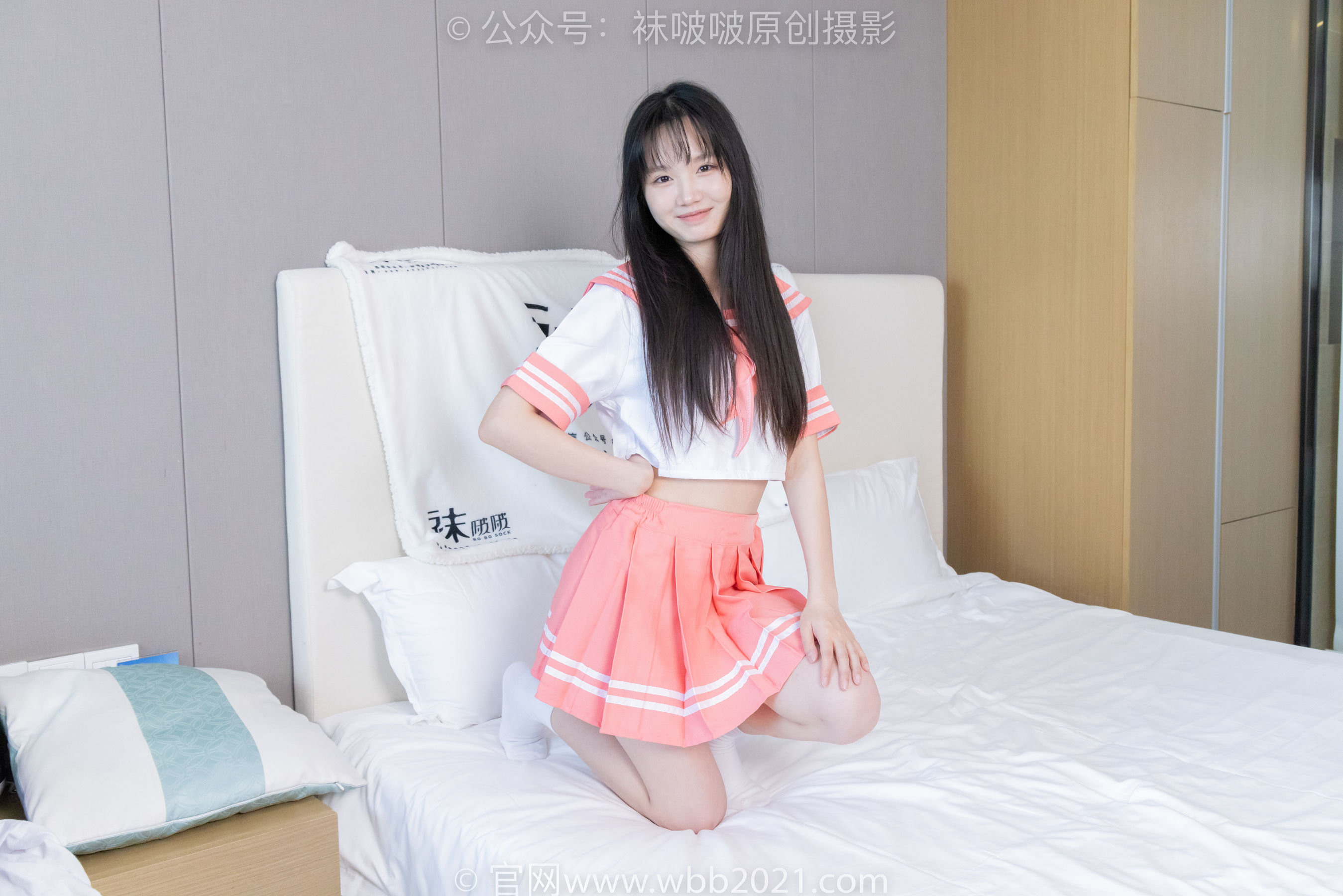 BoBoSocks袜啵啵 No.429 甜甜圈 -板鞋、白棉袜、过膝白棉袜_第4张