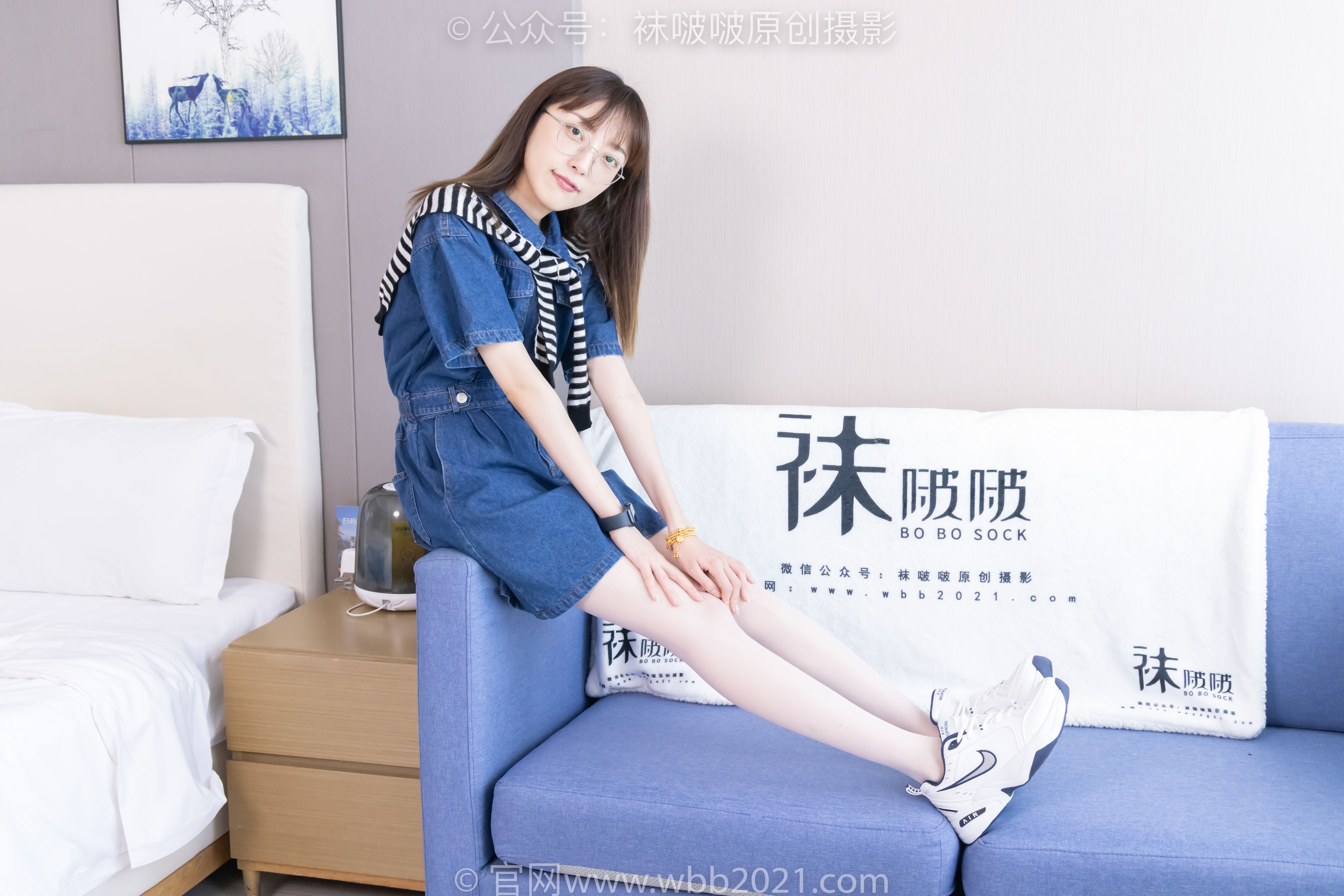 BoBoSocks袜啵啵 No.435 稚予 -板鞋、运动鞋、白丝、肉丝_第2张