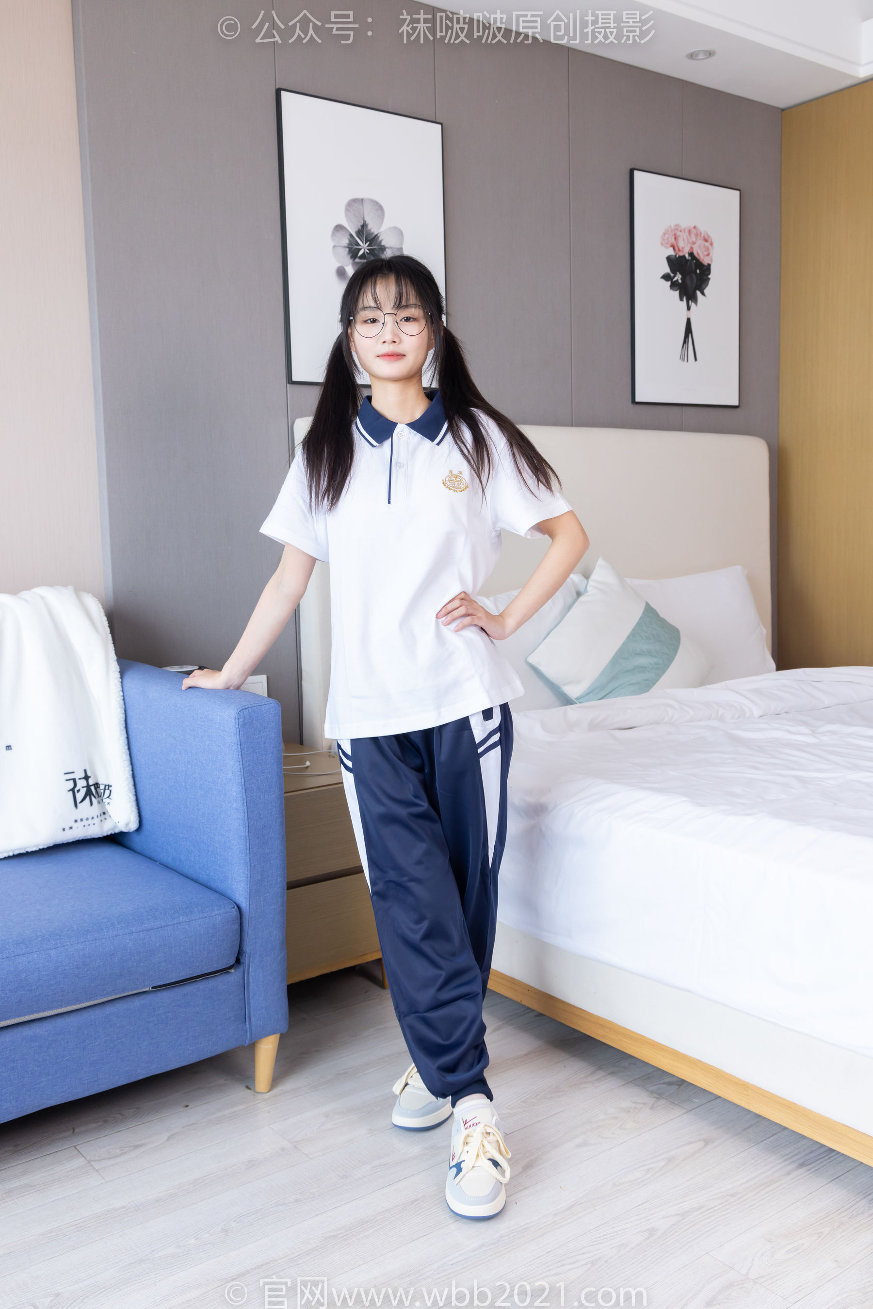 BoBoSocks袜啵啵 No.446 甜甜圈 板鞋、白棉袜、白丝、校服裤里丝_第1张