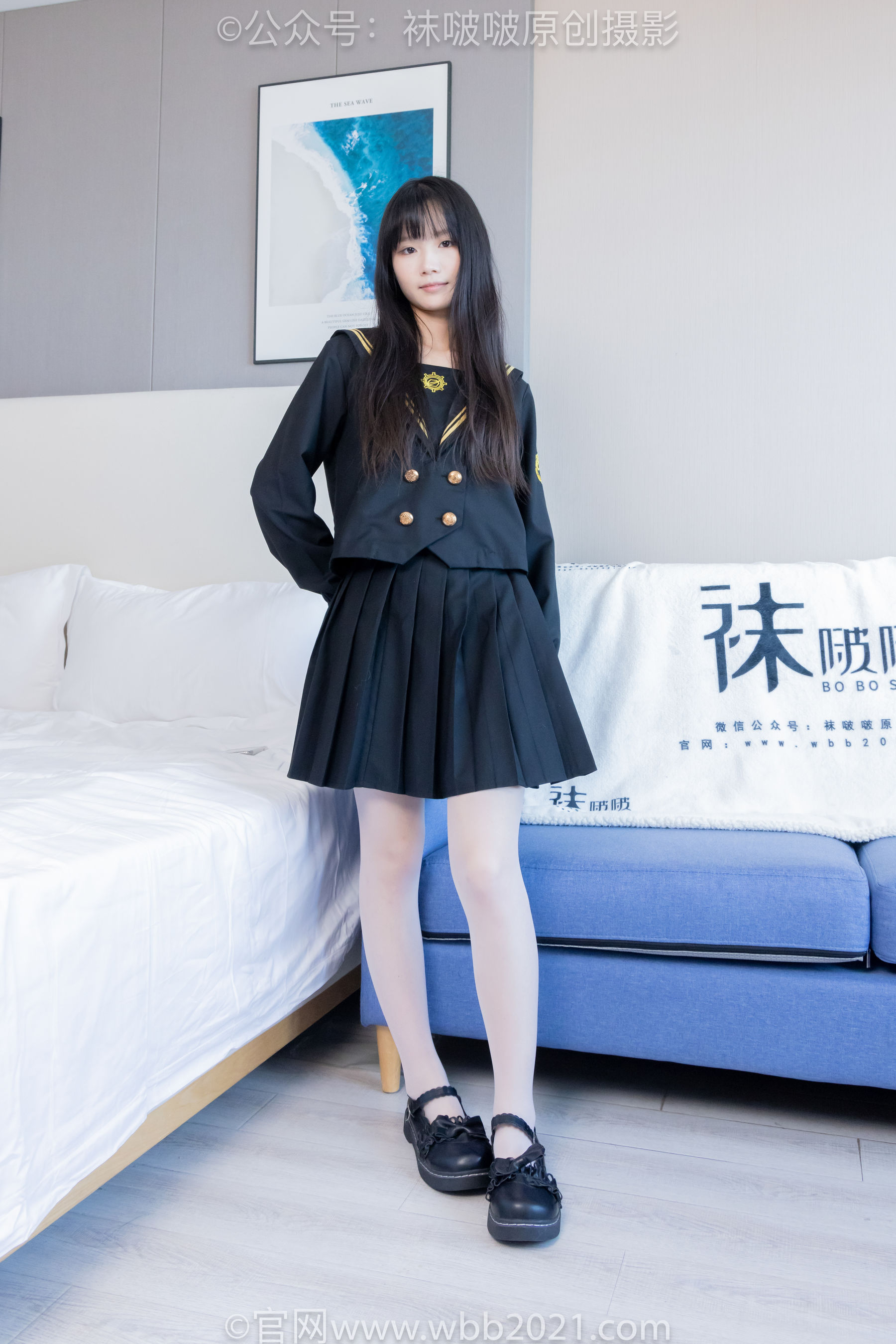 BoBoSocks袜啵啵 No.450 甜甜圈 皮鞋、白丝、裸足、裸足印泥踩脚印剧情_第1张