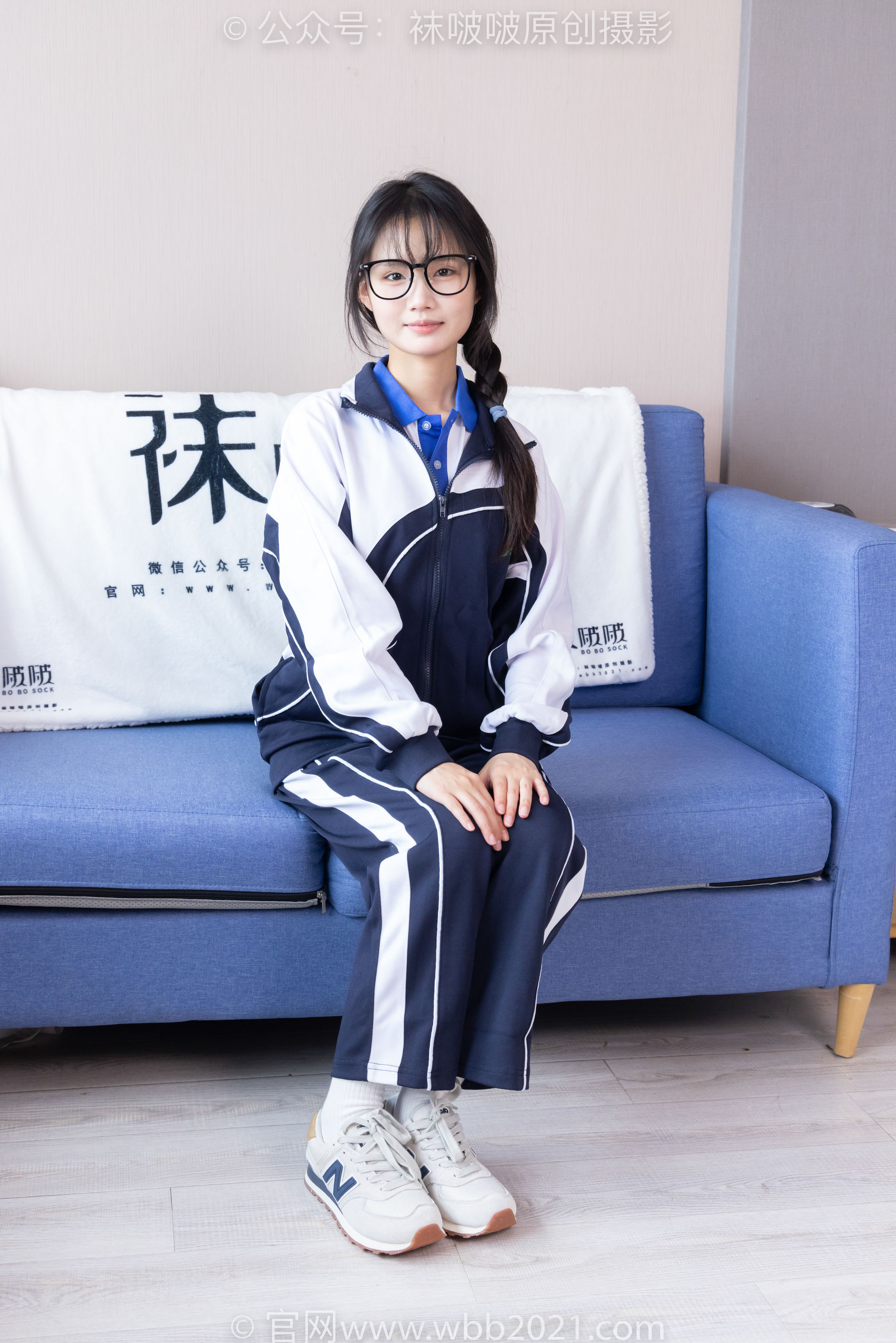 BoBoSocks袜啵啵 No.456 甜甜圈 -运动鞋、白棉袜、裸足、校服_第1张