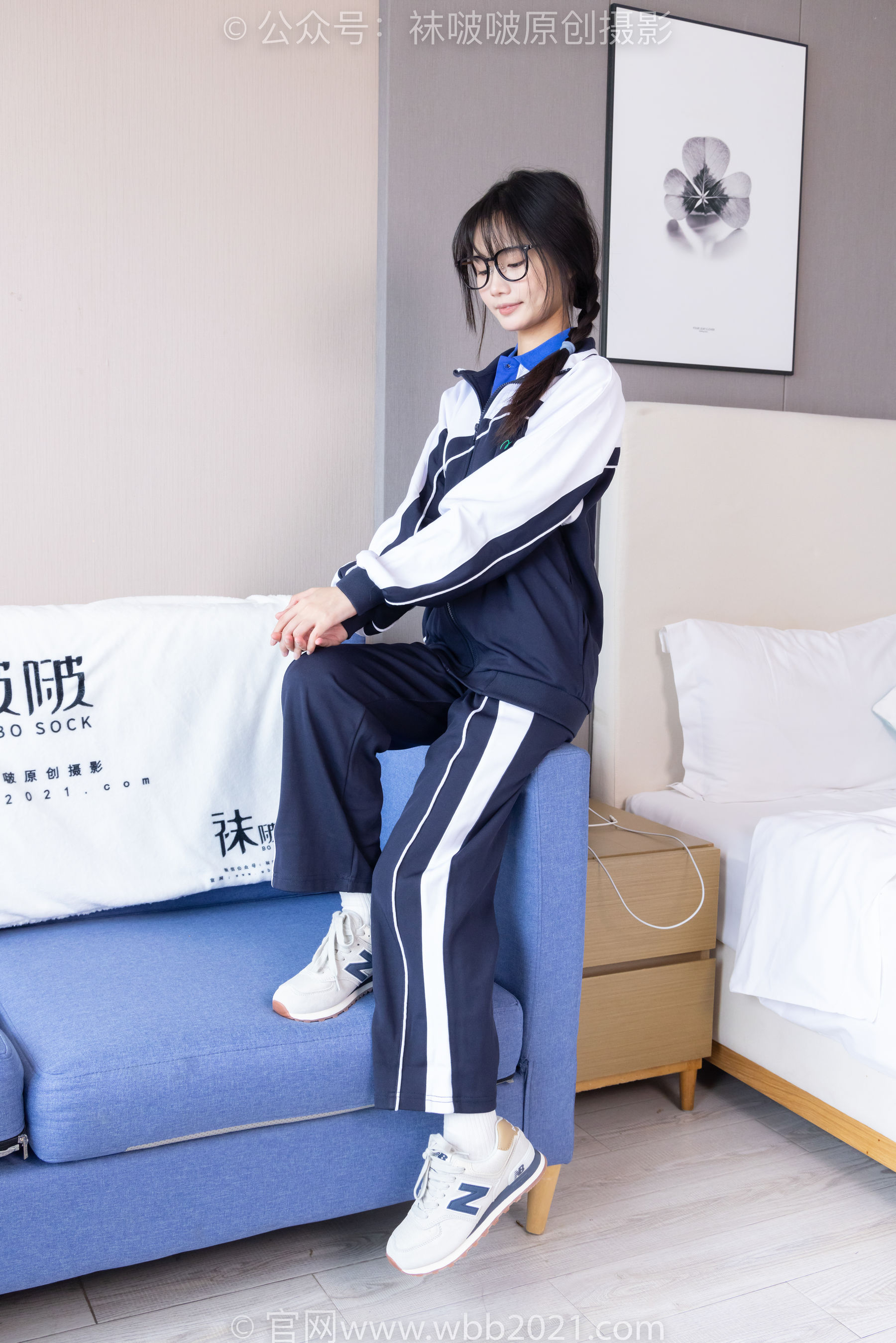 BoBoSocks袜啵啵 No.456 甜甜圈 -运动鞋、白棉袜、裸足、校服_第2张