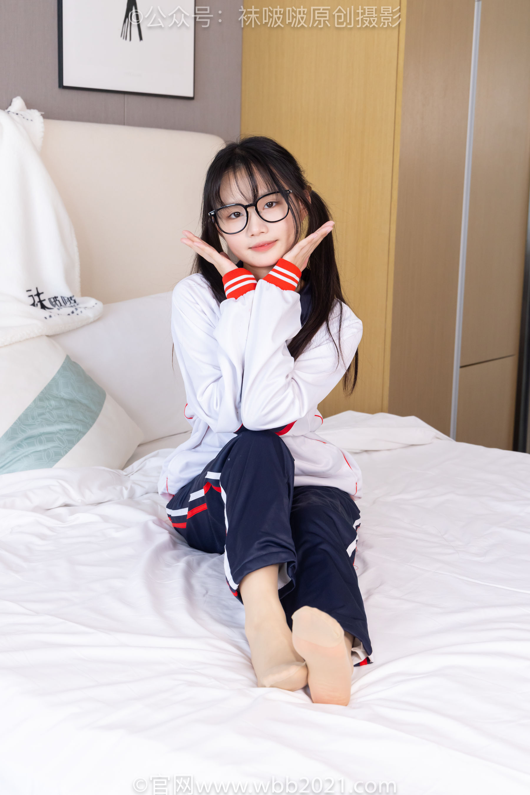 BoBoSocks袜啵啵 No.458 甜甜圈 -板鞋、白棉袜、肉丝、校服裤里丝_第5张