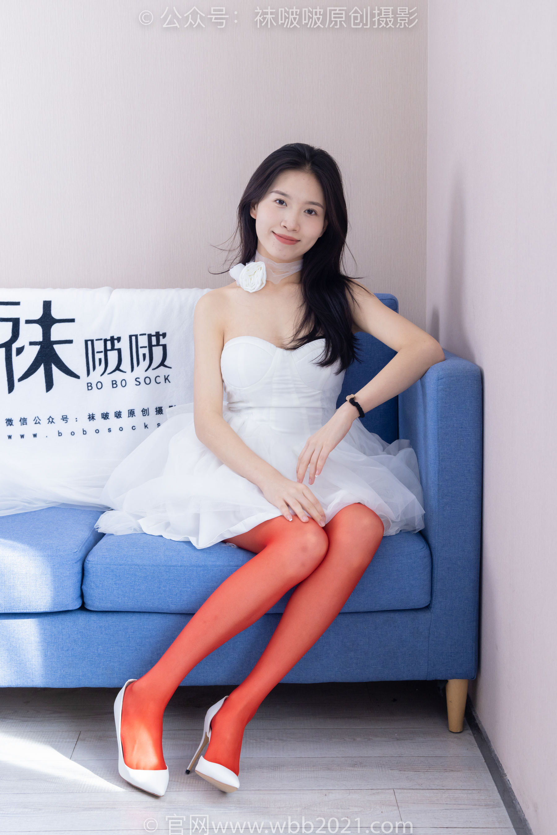 BoBoSocks袜啵啵 No.478 芝士 - 两双高跟鞋、黑丝、红丝_第2张