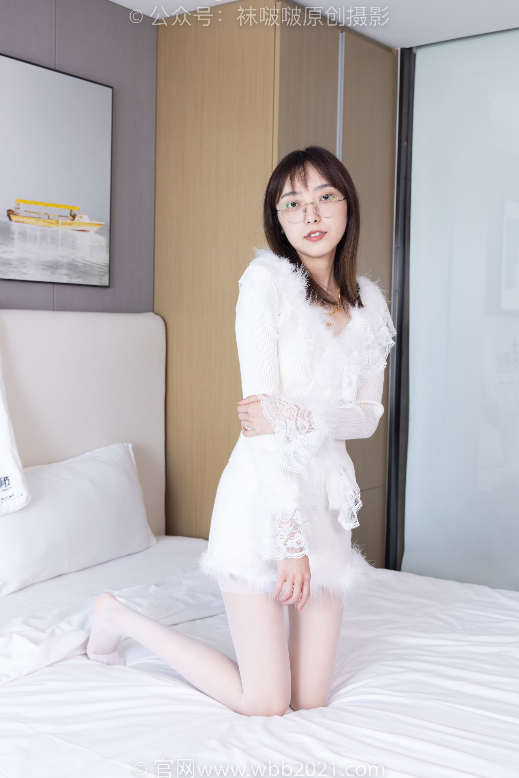 BoBoSocks袜啵啵 No.490 稚予 皮鞋、薄白丝_第5张