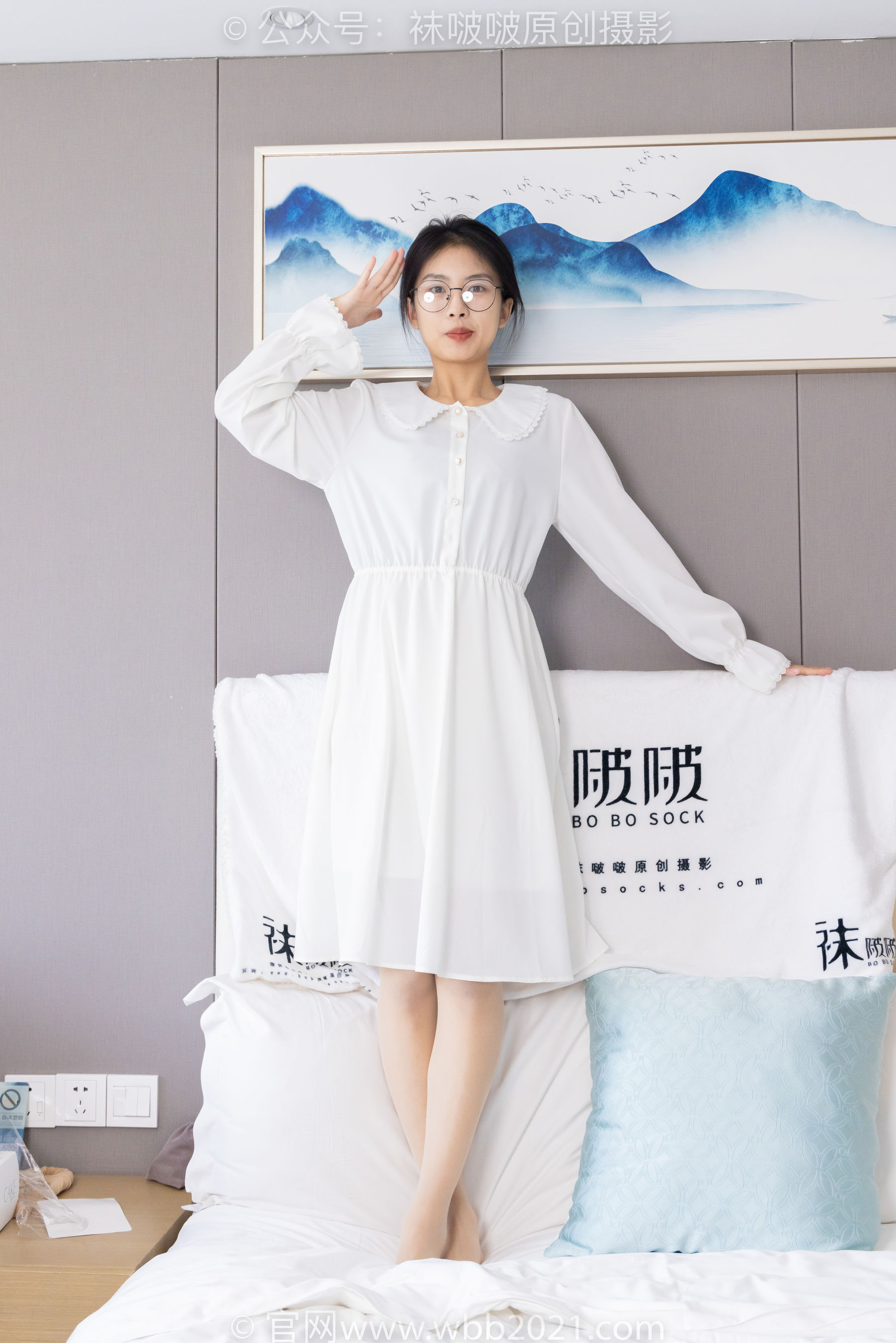 BoBoSocks袜啵啵 No.494 奶油 - 帆布鞋、薄肉丝、薄肉丝踩小蛋糕剧情_第4张