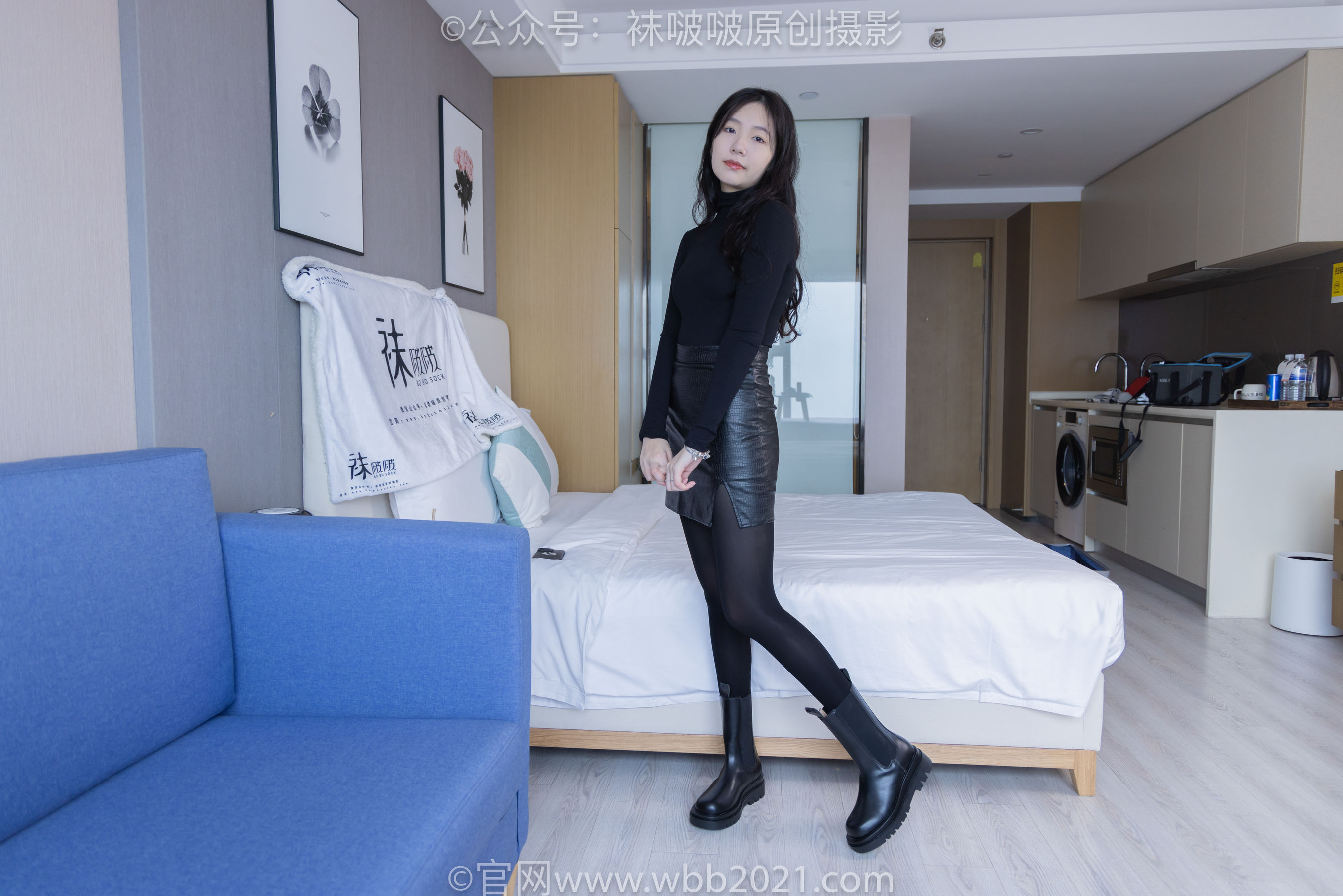 BoBoSocks袜啵啵 No.501 小甜豆 短靴、长靴、厚黑丝_第2张