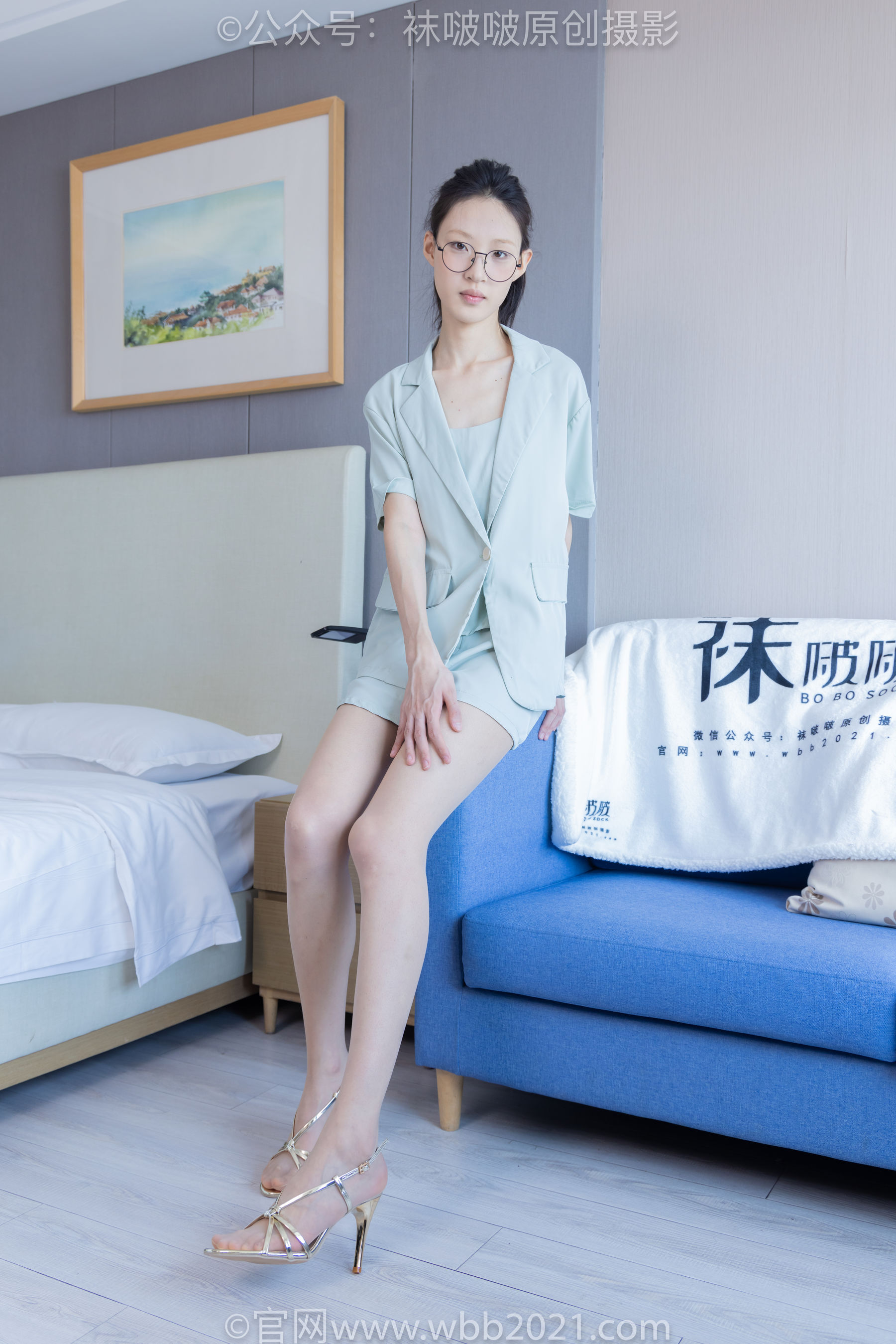 BoBoSocks袜啵啵 No.503 雪糕 高跟凉鞋、肉丝、裸足_第2张