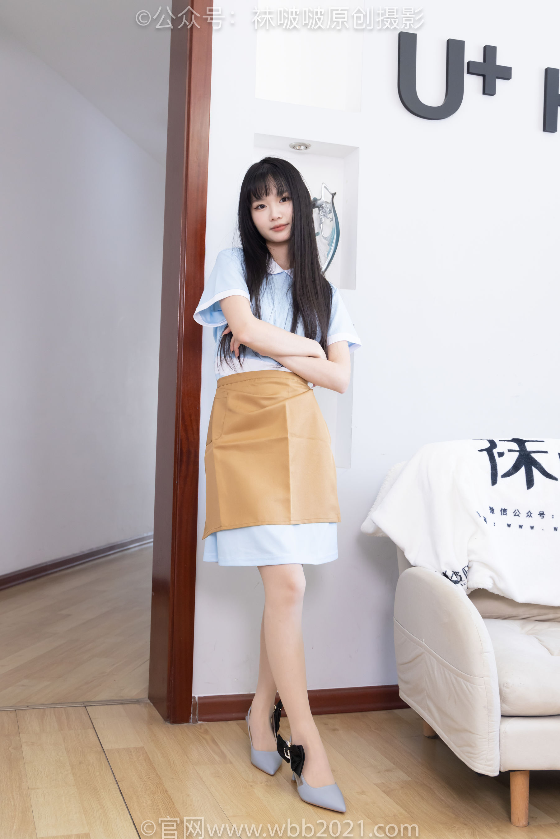 BoBoSocks袜啵啵 No.521 甜甜圈 - 制服、高跟鞋、薄肉丝、裸足_第1张