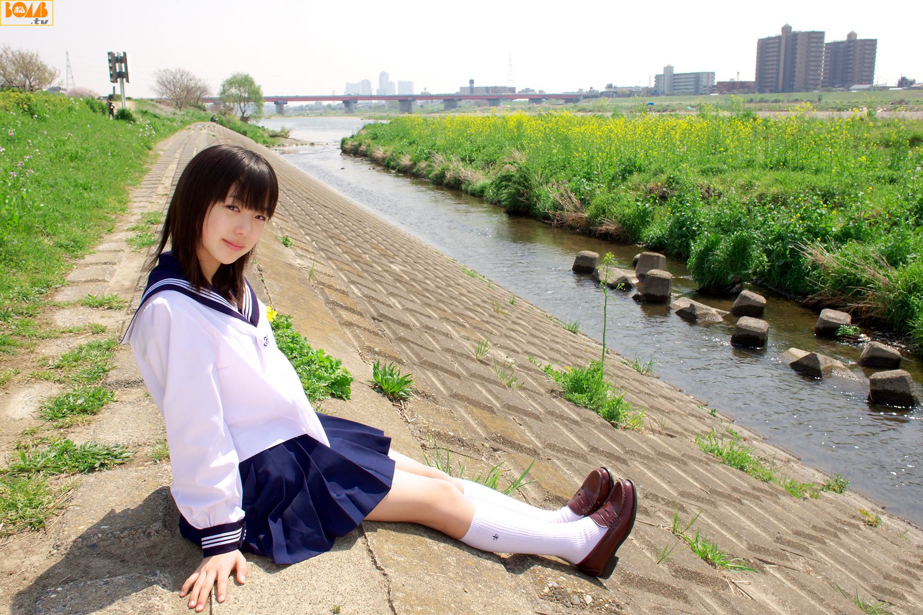 [Bomb.TV] 2008年09月刊 新実菜々子 Nanako Niimi_第1张