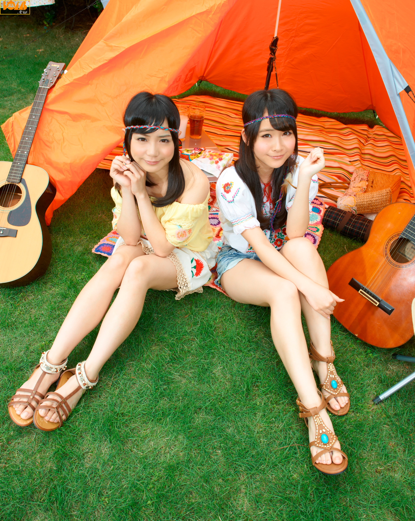 [Bomb.TV] 2012年07月号 奥仲麻琴、増井みお_第1张