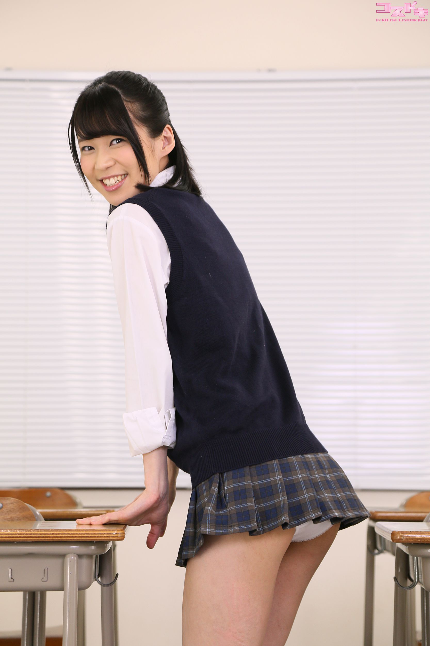 [Cosdoki] Ami Morisaki 森咲あみ morisakiami_pic_seifuku1_第1张